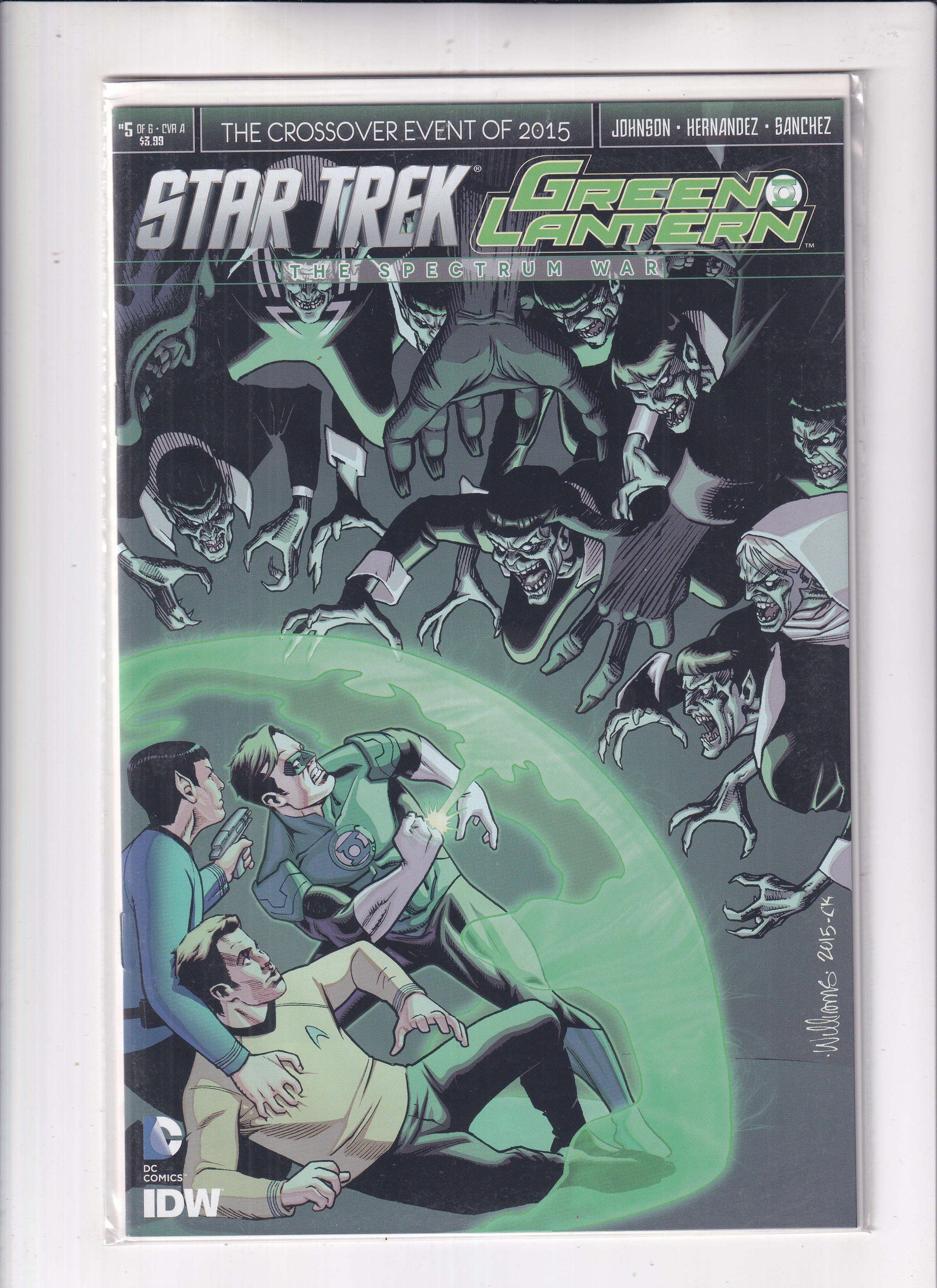 Star Trek/Green Lantern The Spectrum War #5