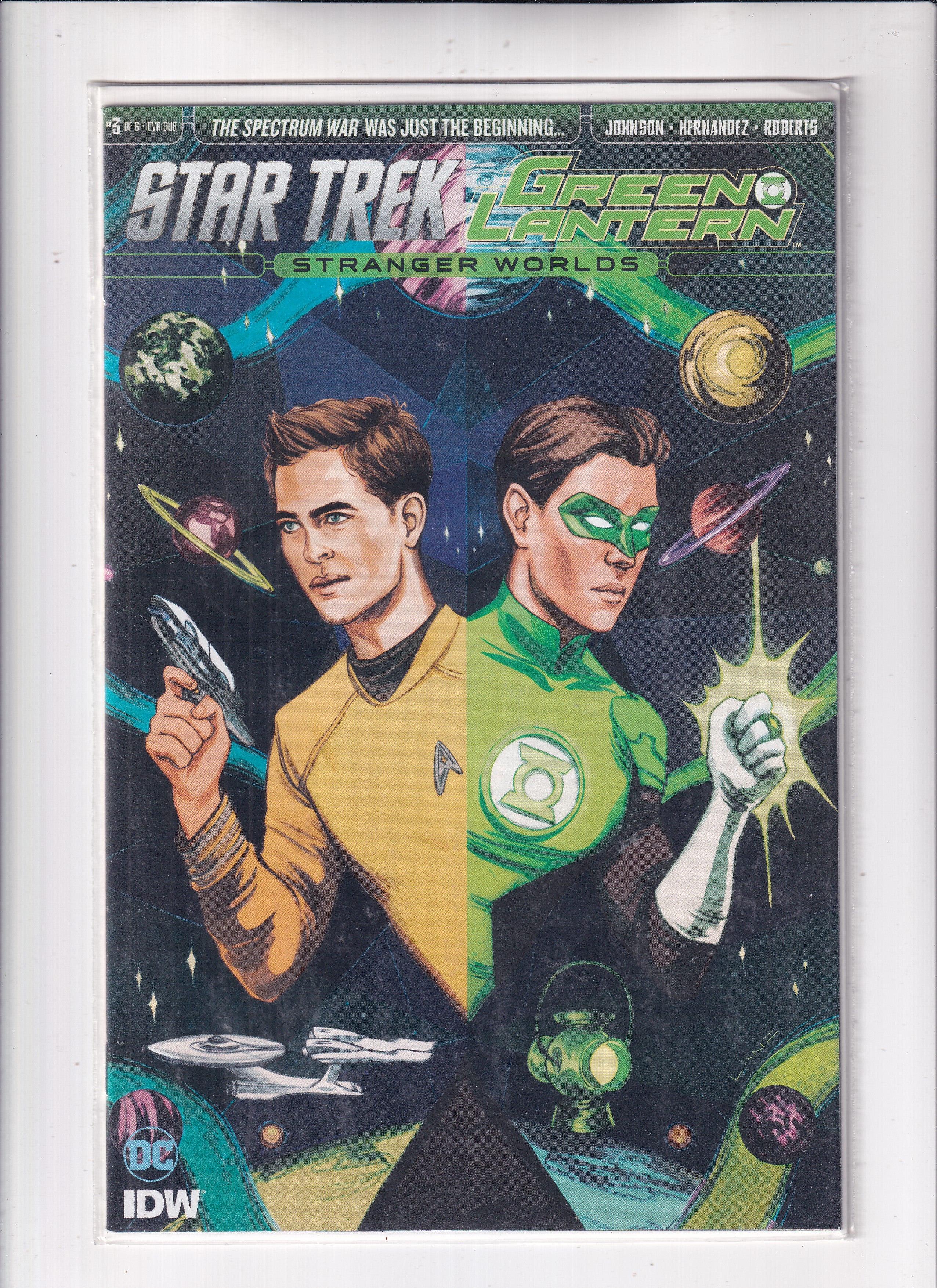 Star Trek/Green Lantern The Spectrum War #3 Variant