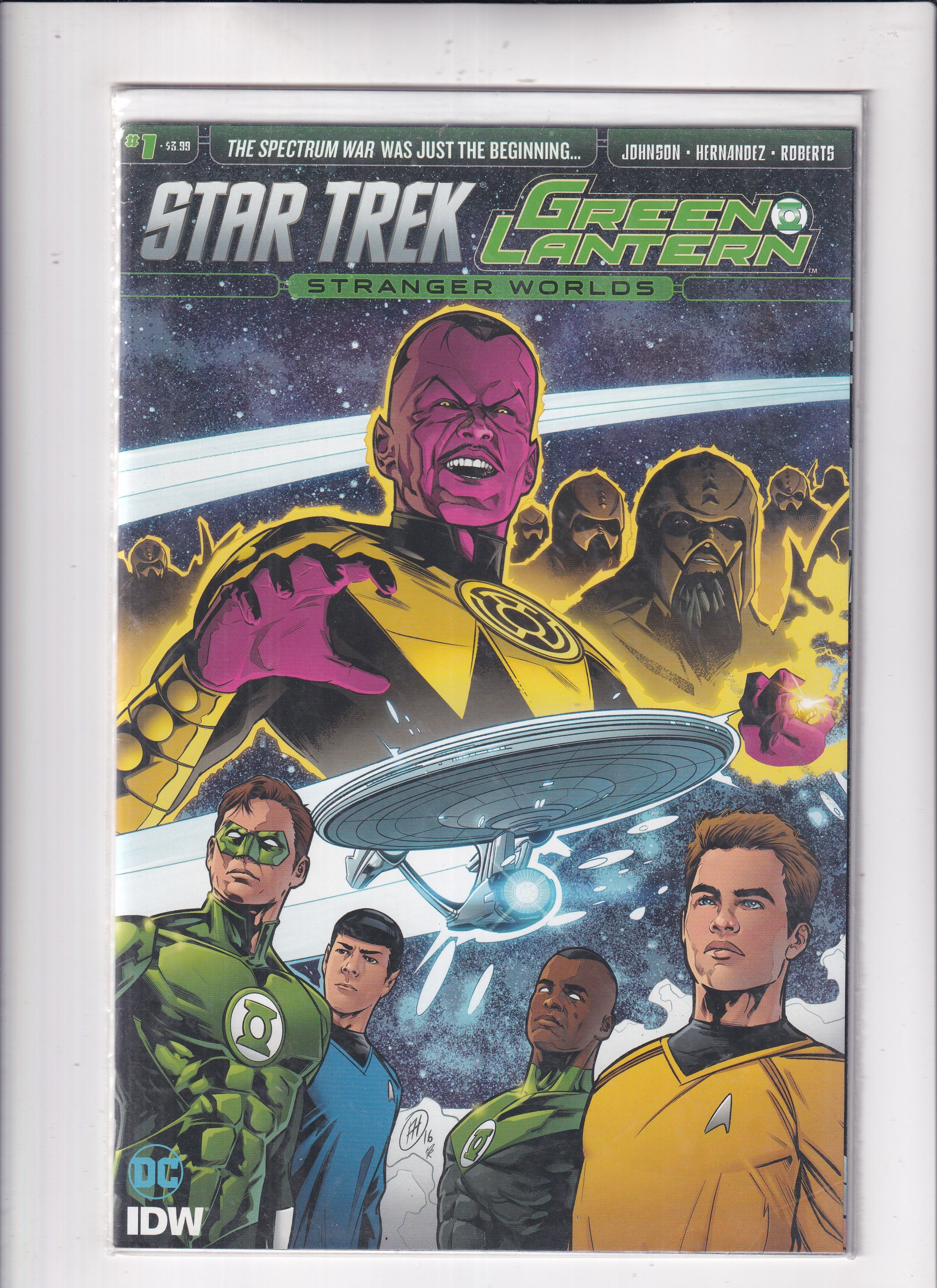 Star Trek/Green Lantern Stranger Worlds #1