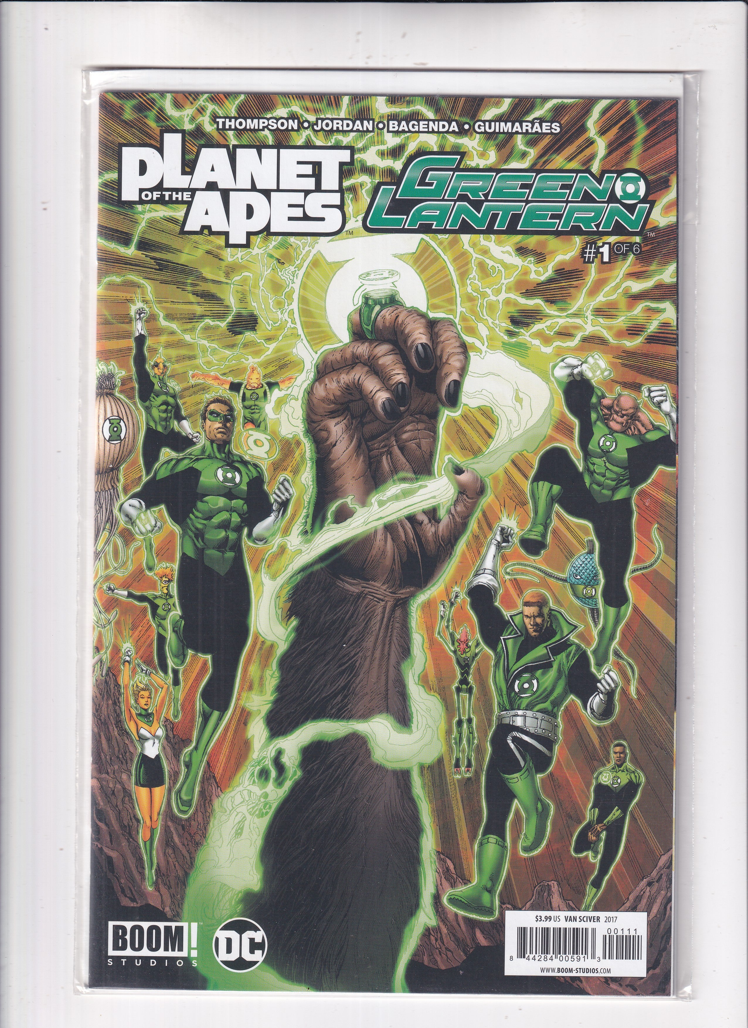 Planet of the Apes/Green Lantern #1