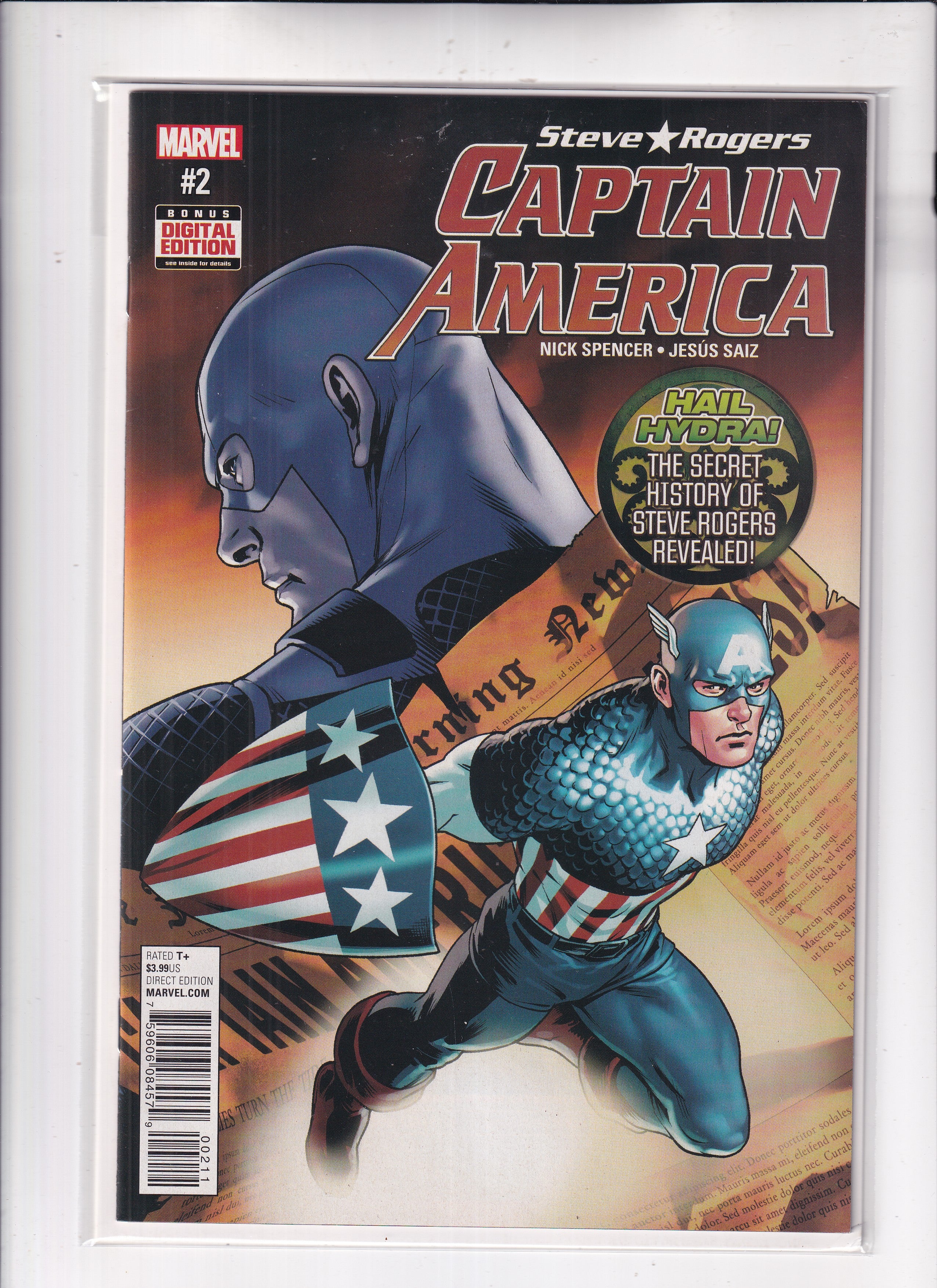 Captain America Steve Rogers #2