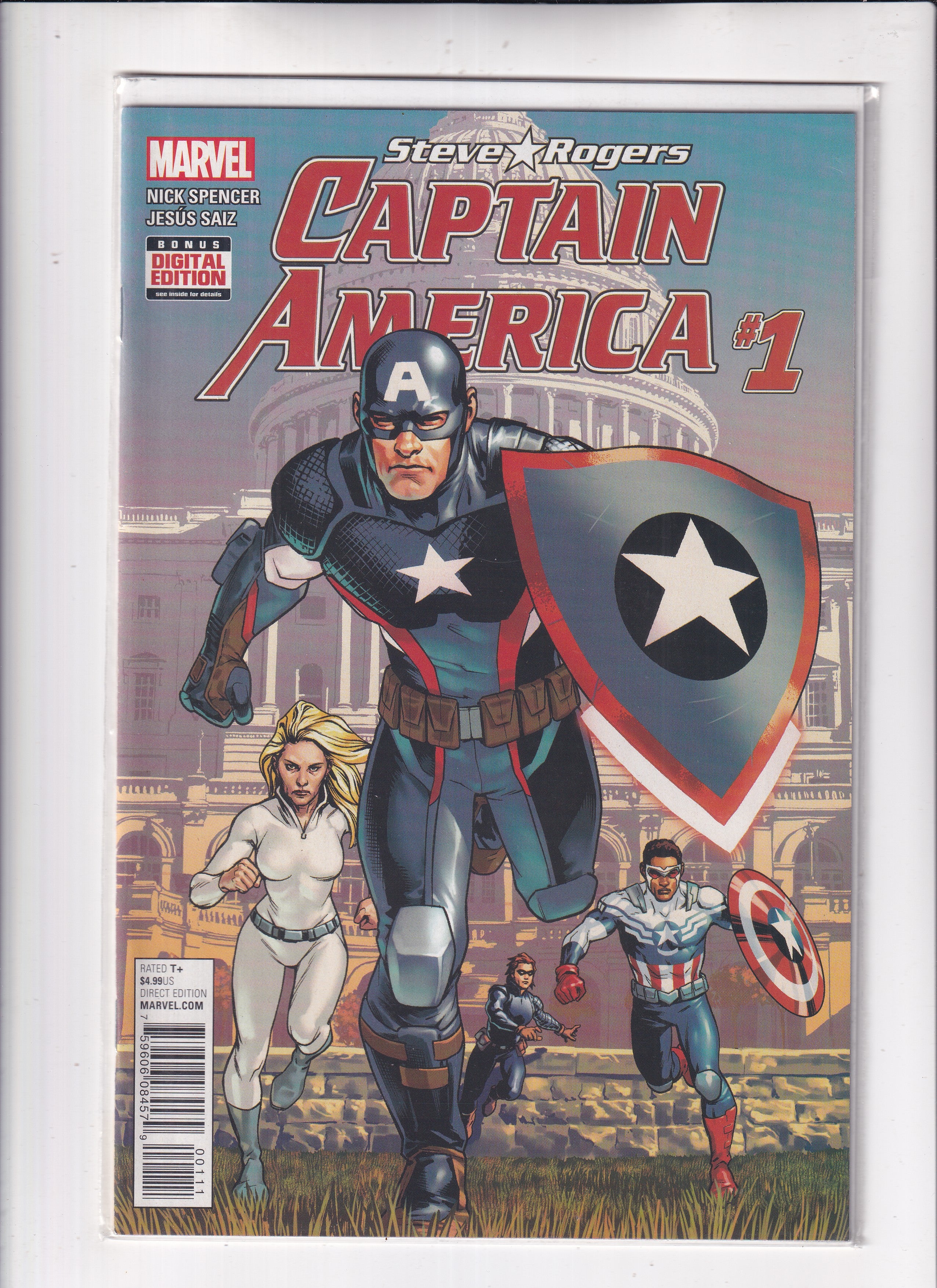 Captain America Steve Rogers #1