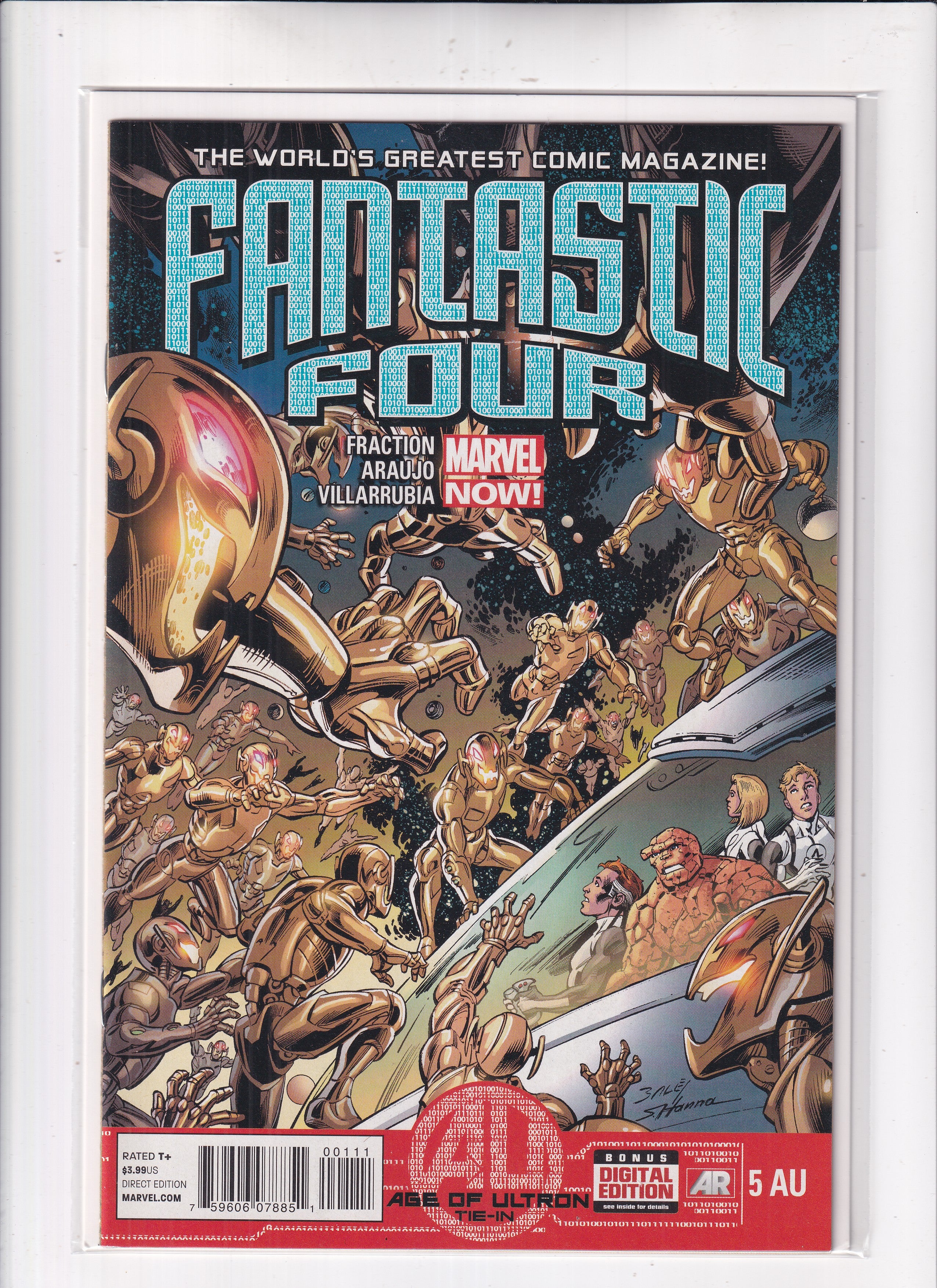 Fantastic Four #5 AU