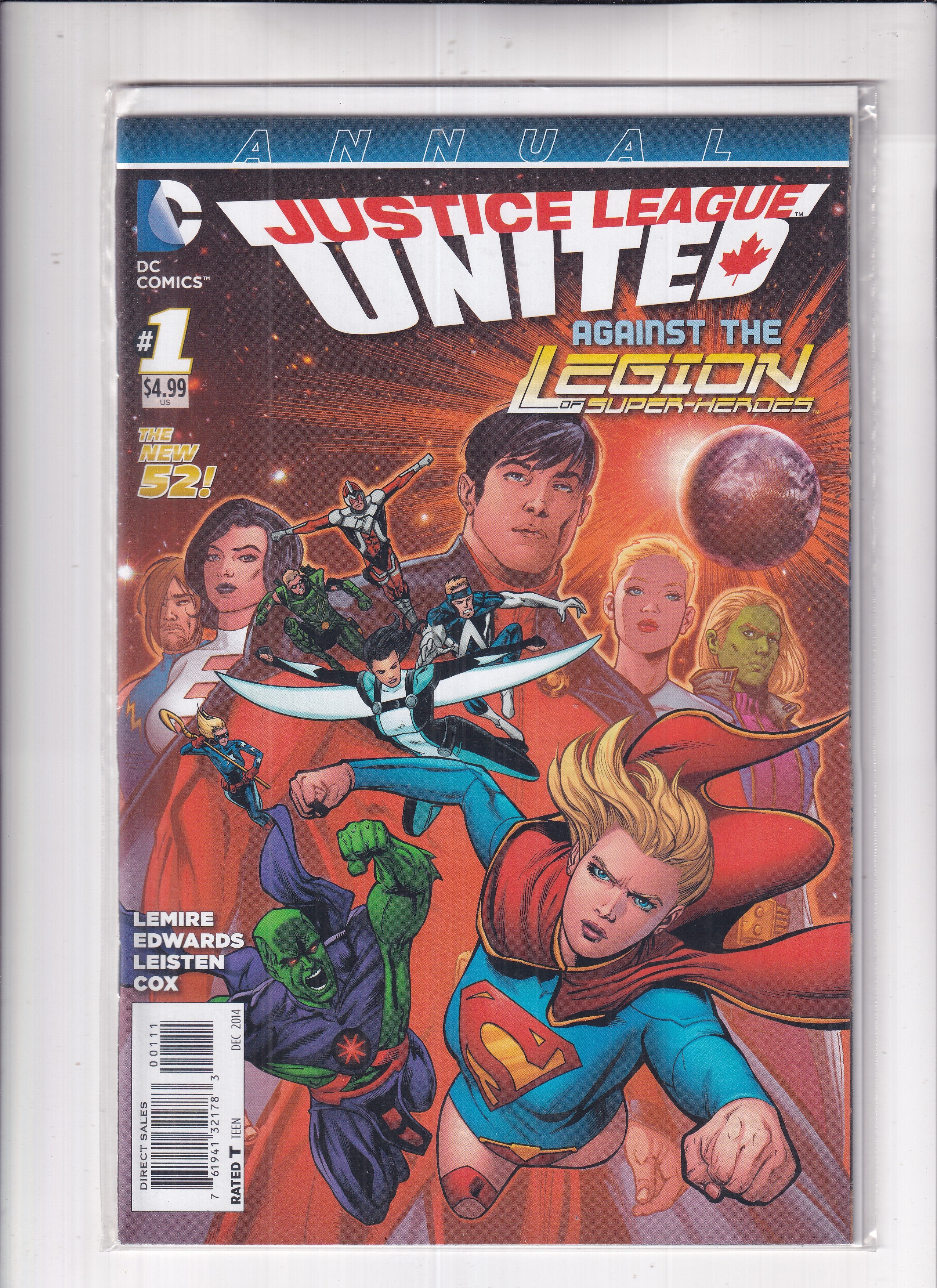Justice League United #1 Annual