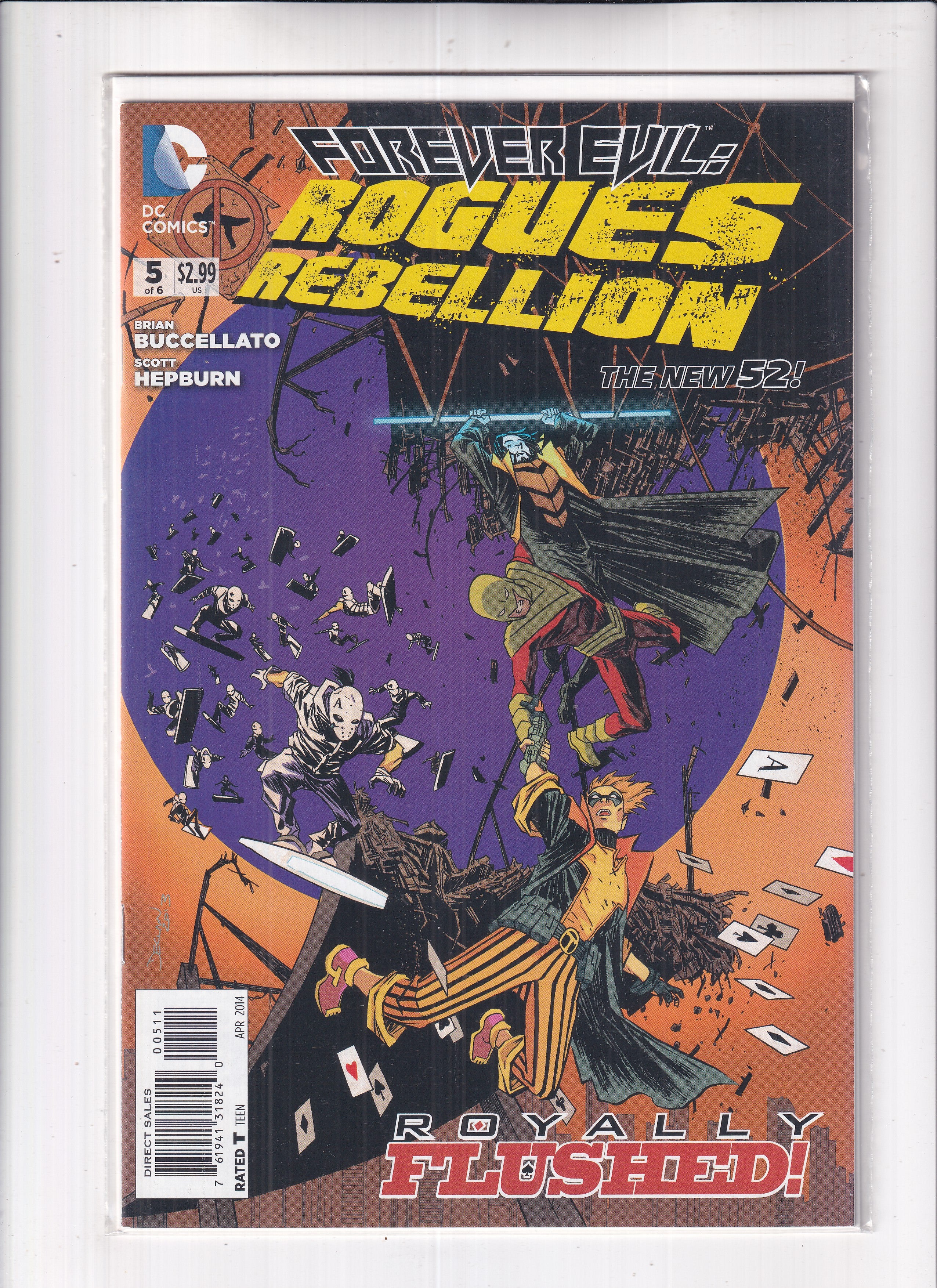 Forever Evil Rogues Rebellion #5