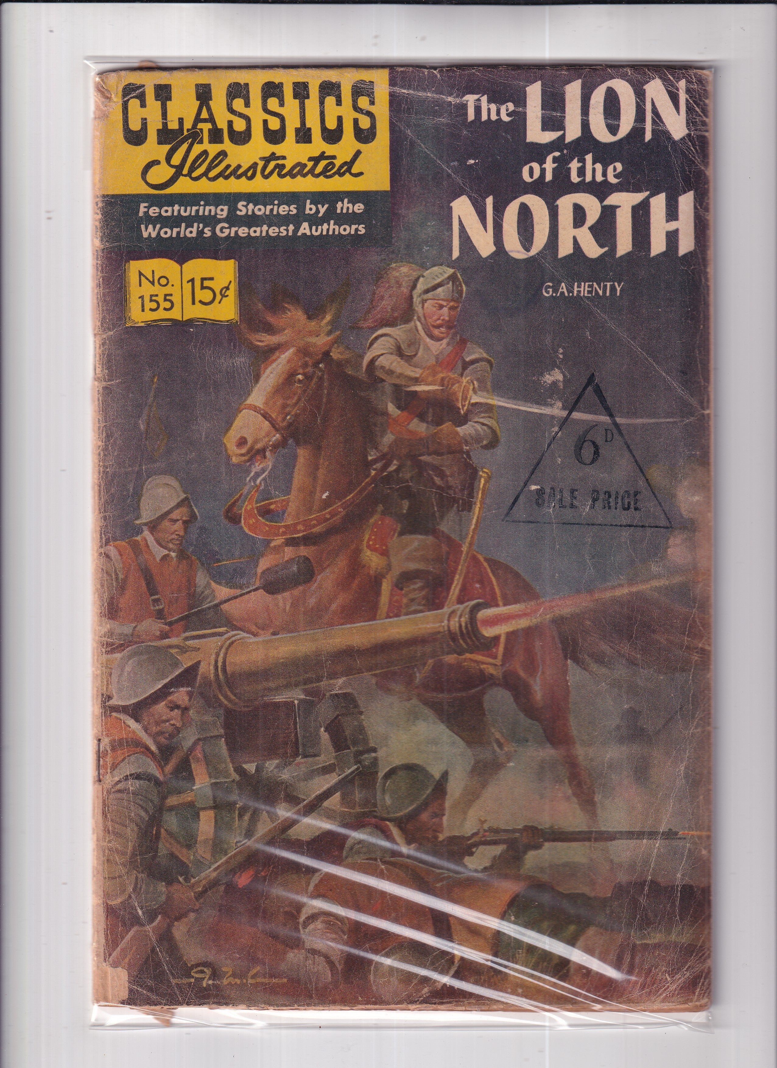 Classics Illustrated Lion Of The North #155