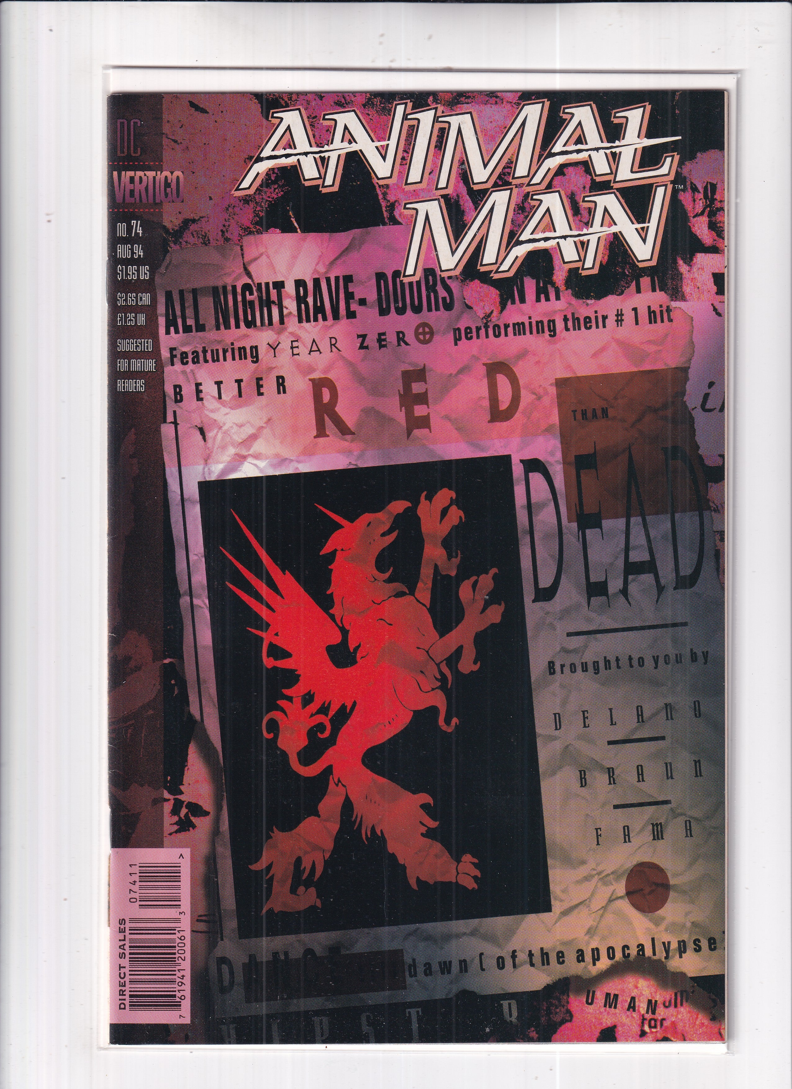 Animal Man #74