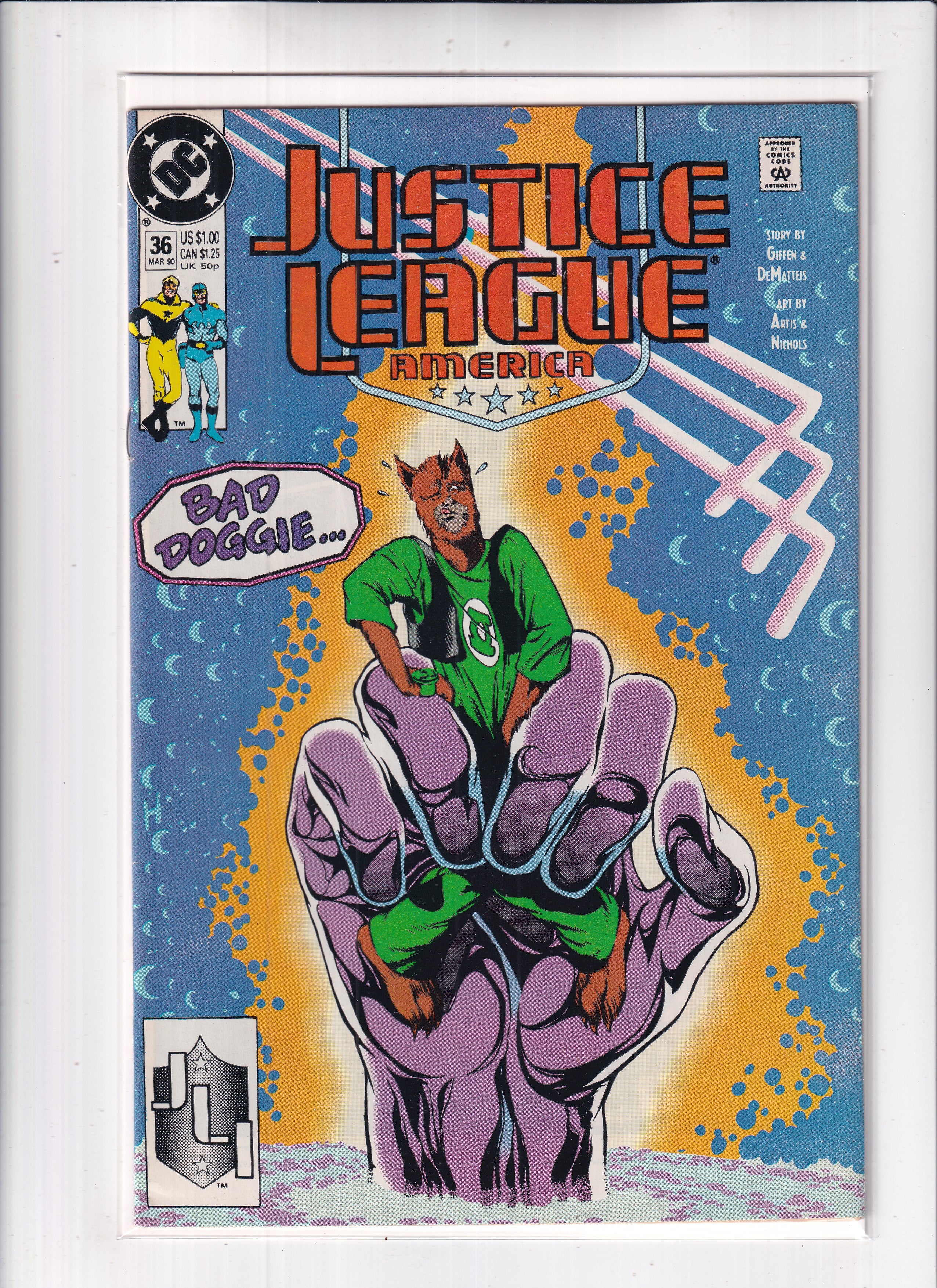 Justice League America #36