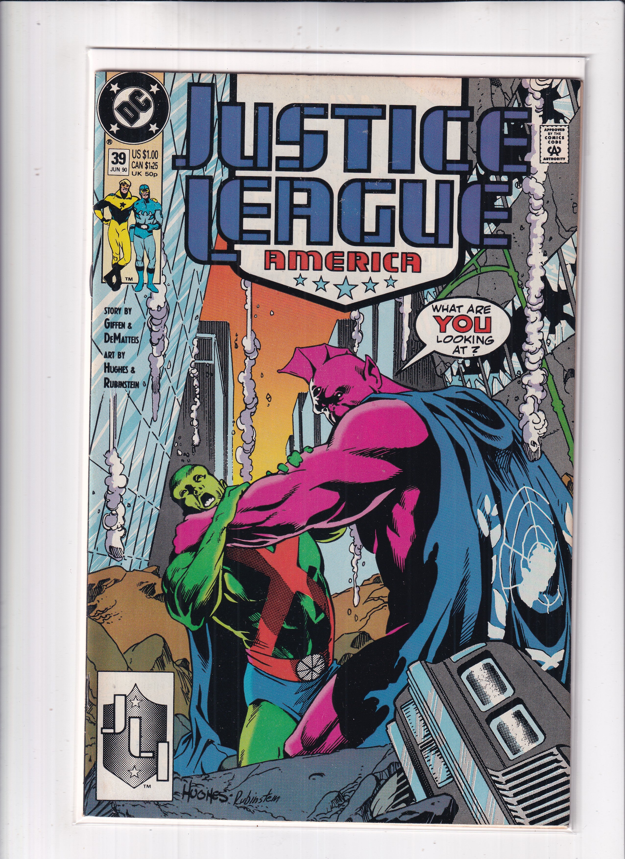 Justice League America #39