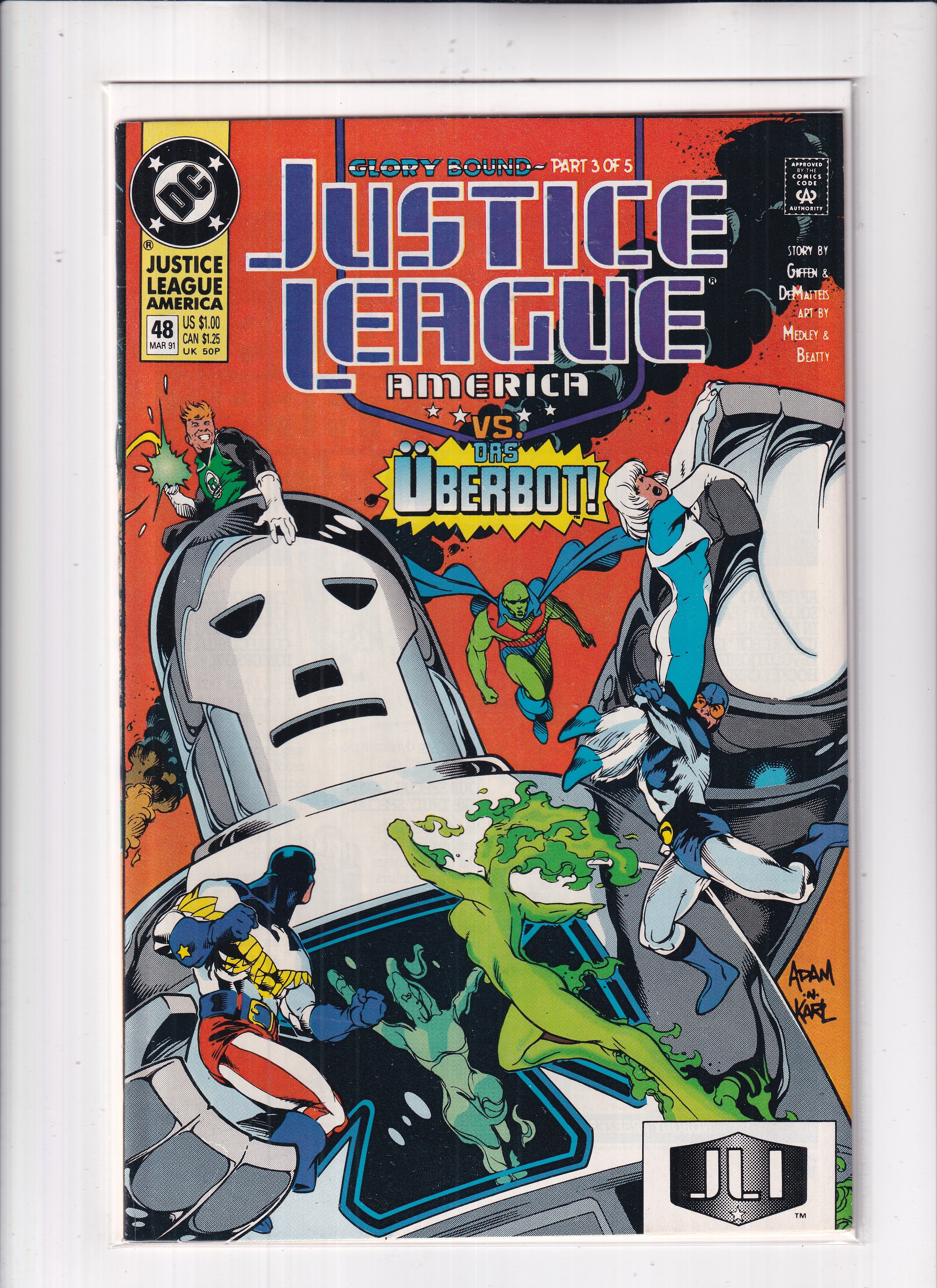 Justice League America #48