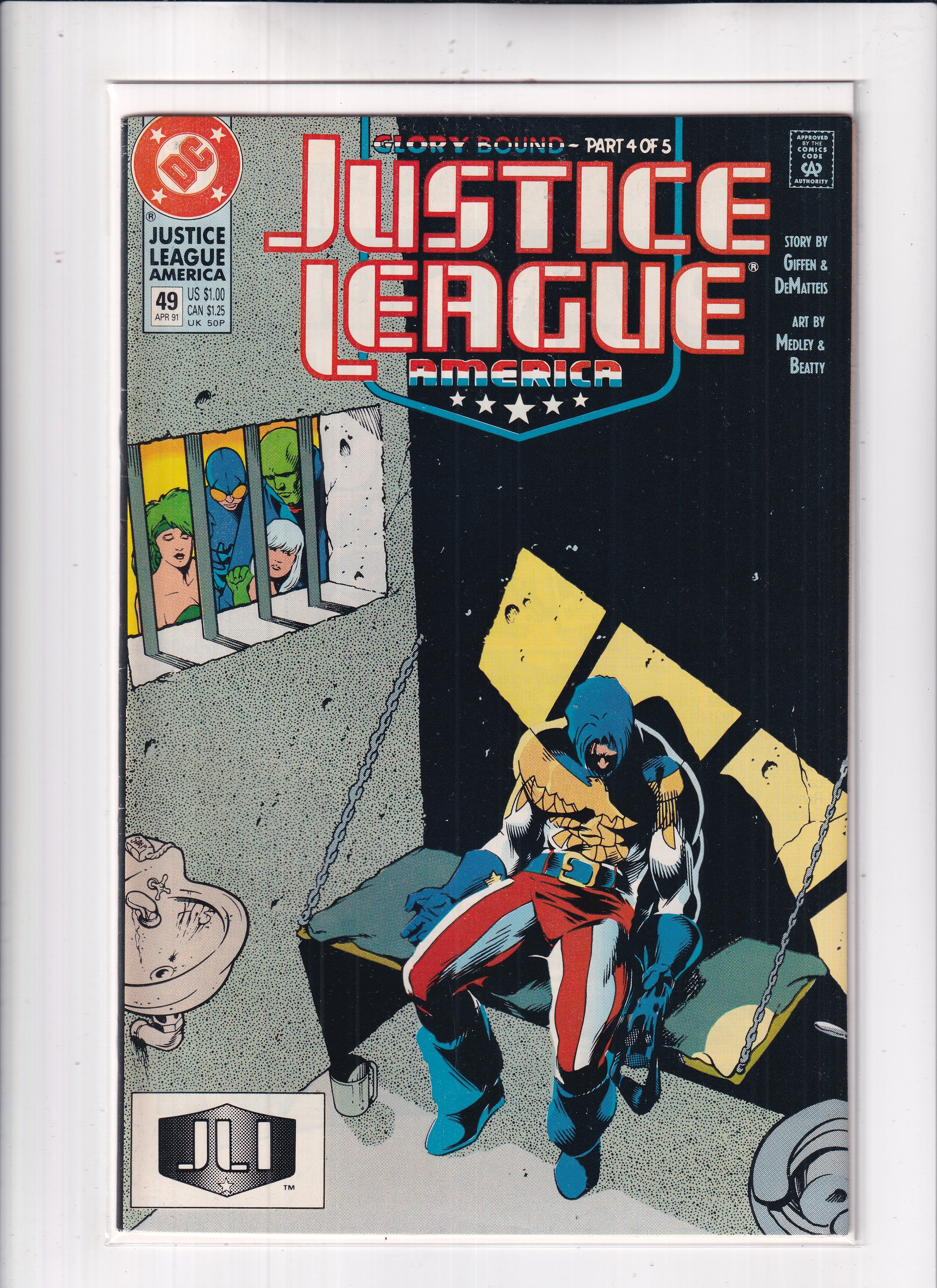 Justice League America #49