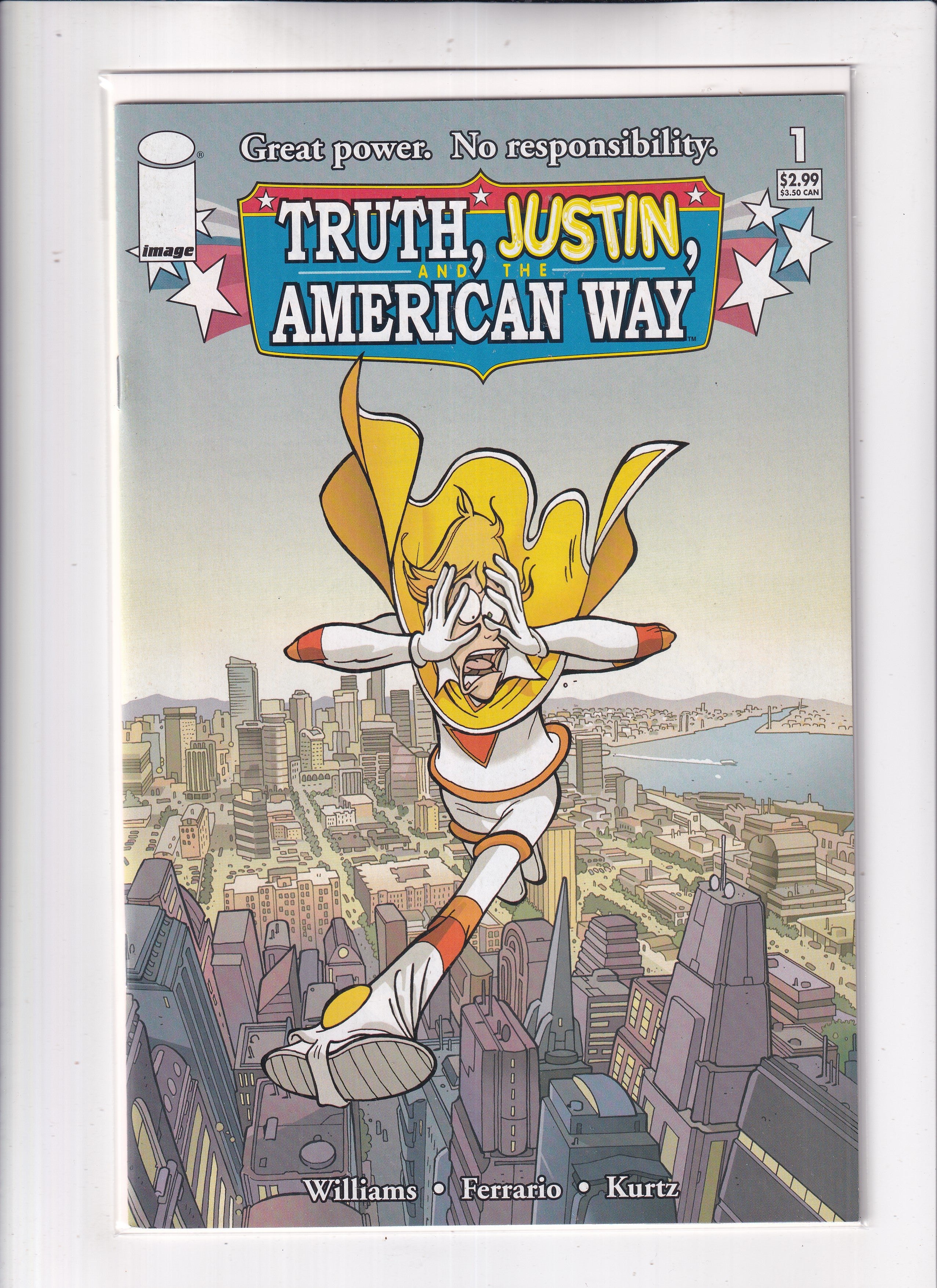 Truth, Justin And The American Way #1