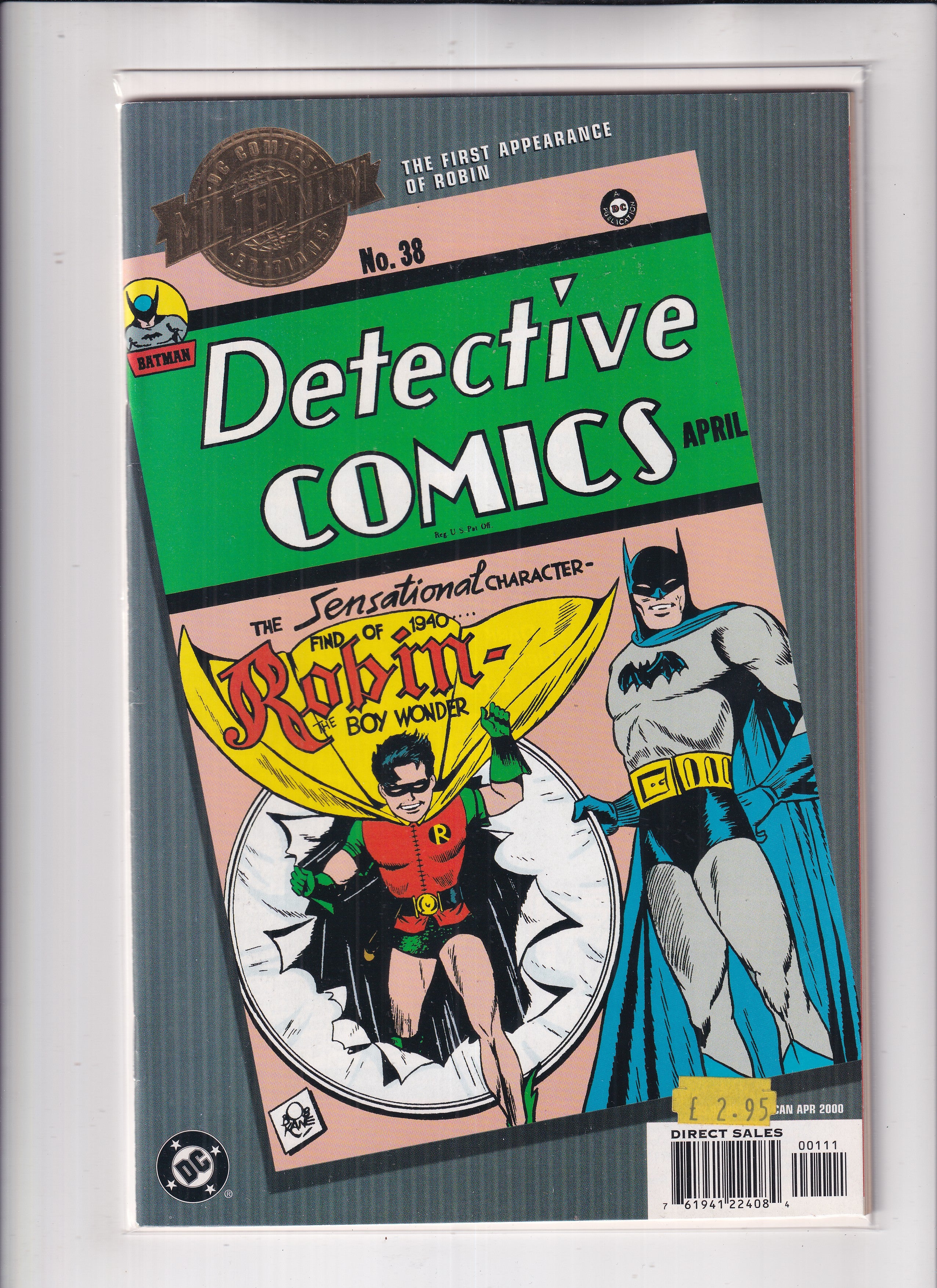Detective Comics #38 Millennium Reprint Edition