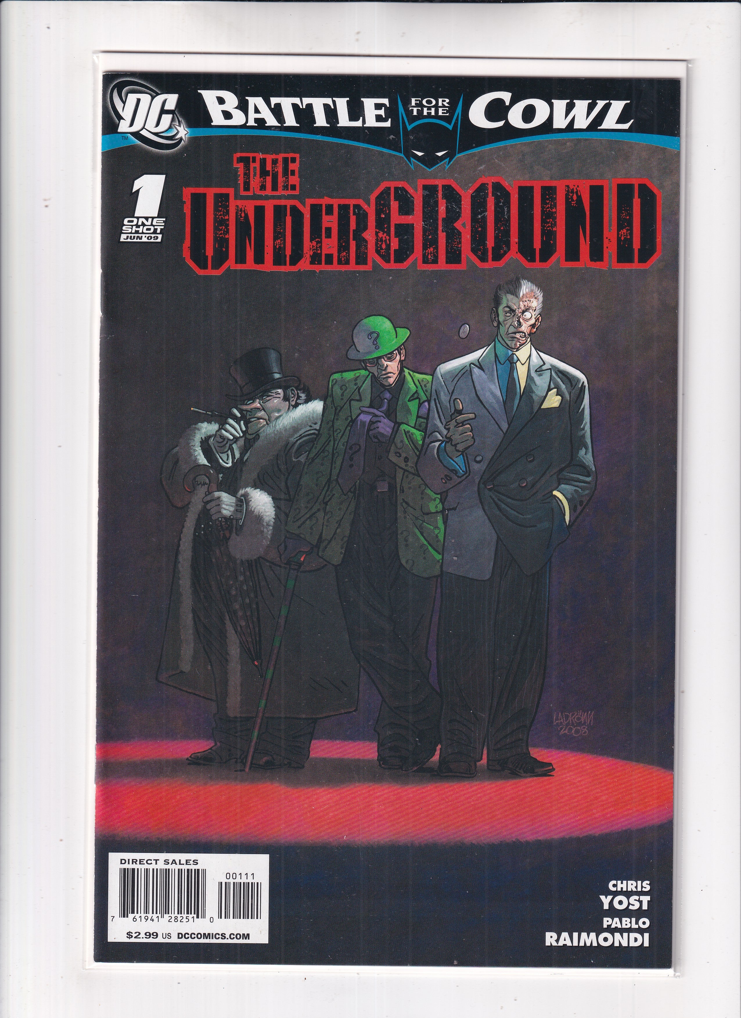 Battle for the Cowl The Underground One-Shot #1