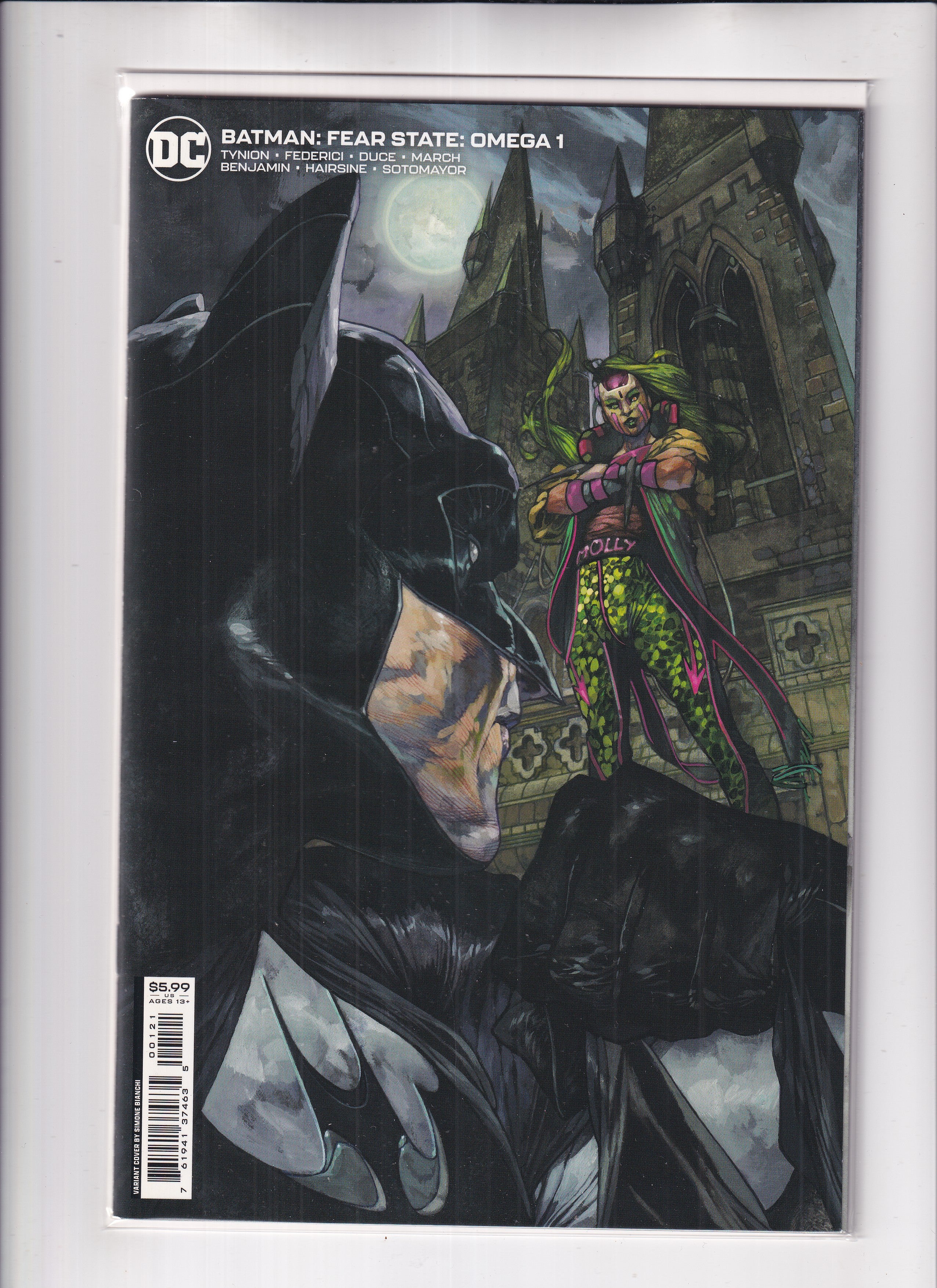 Batman Fear State Omega #1 Variant