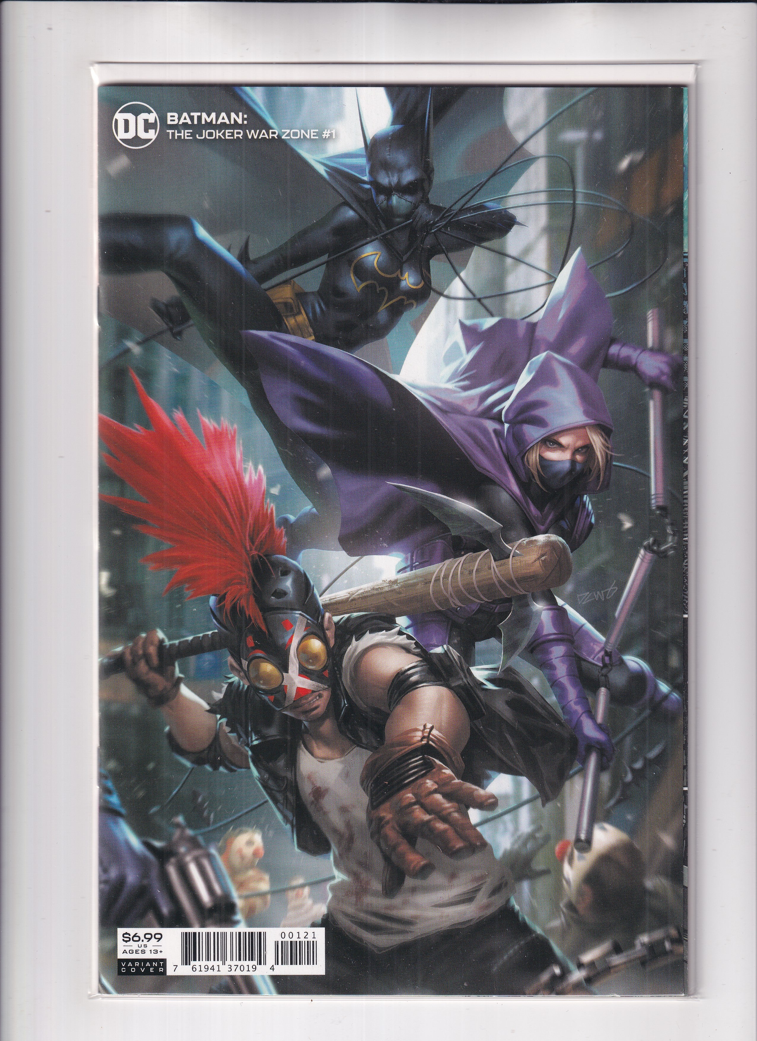 Batman The Joker War Zone #1 Variant