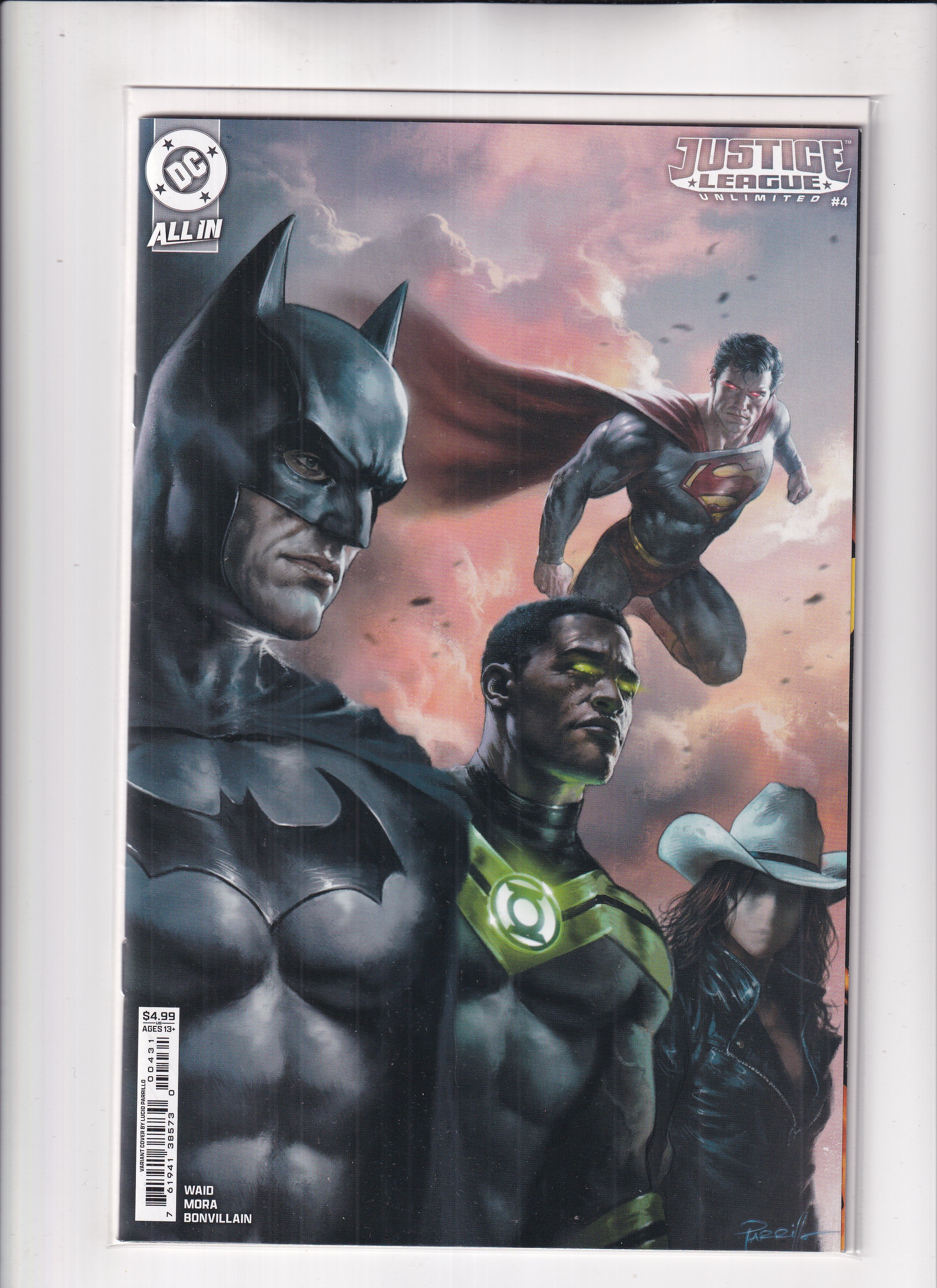 Justice League Unlimited #4 Variant