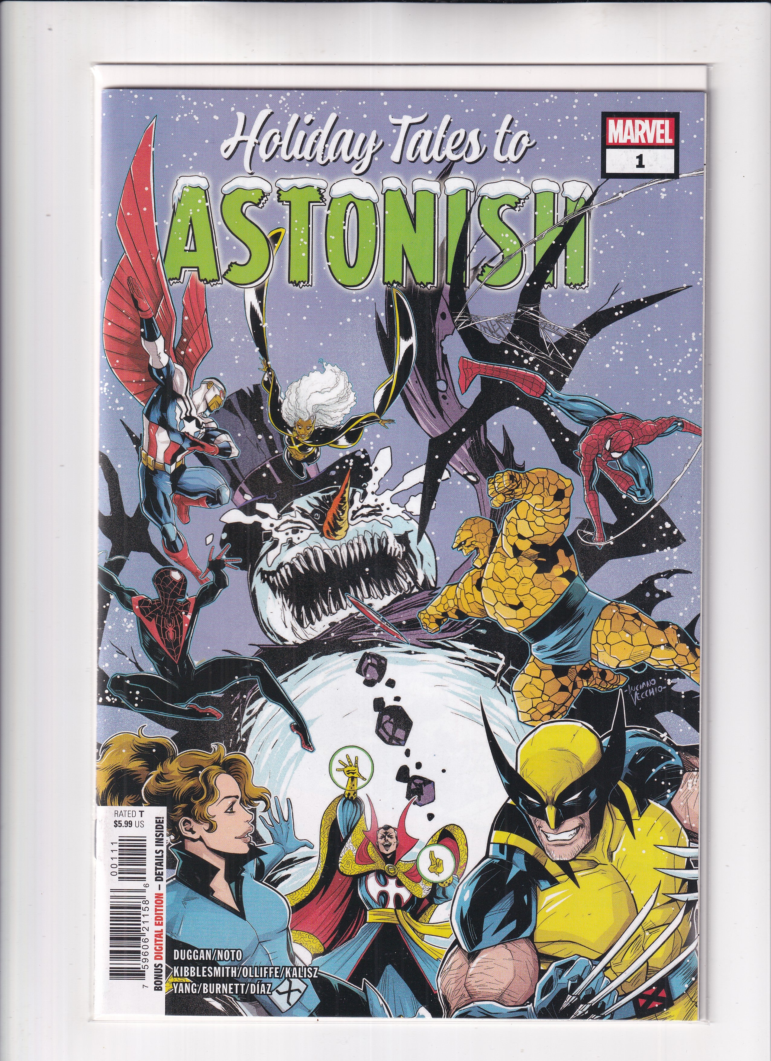 Marvel Holiday Tales to Astonish #1