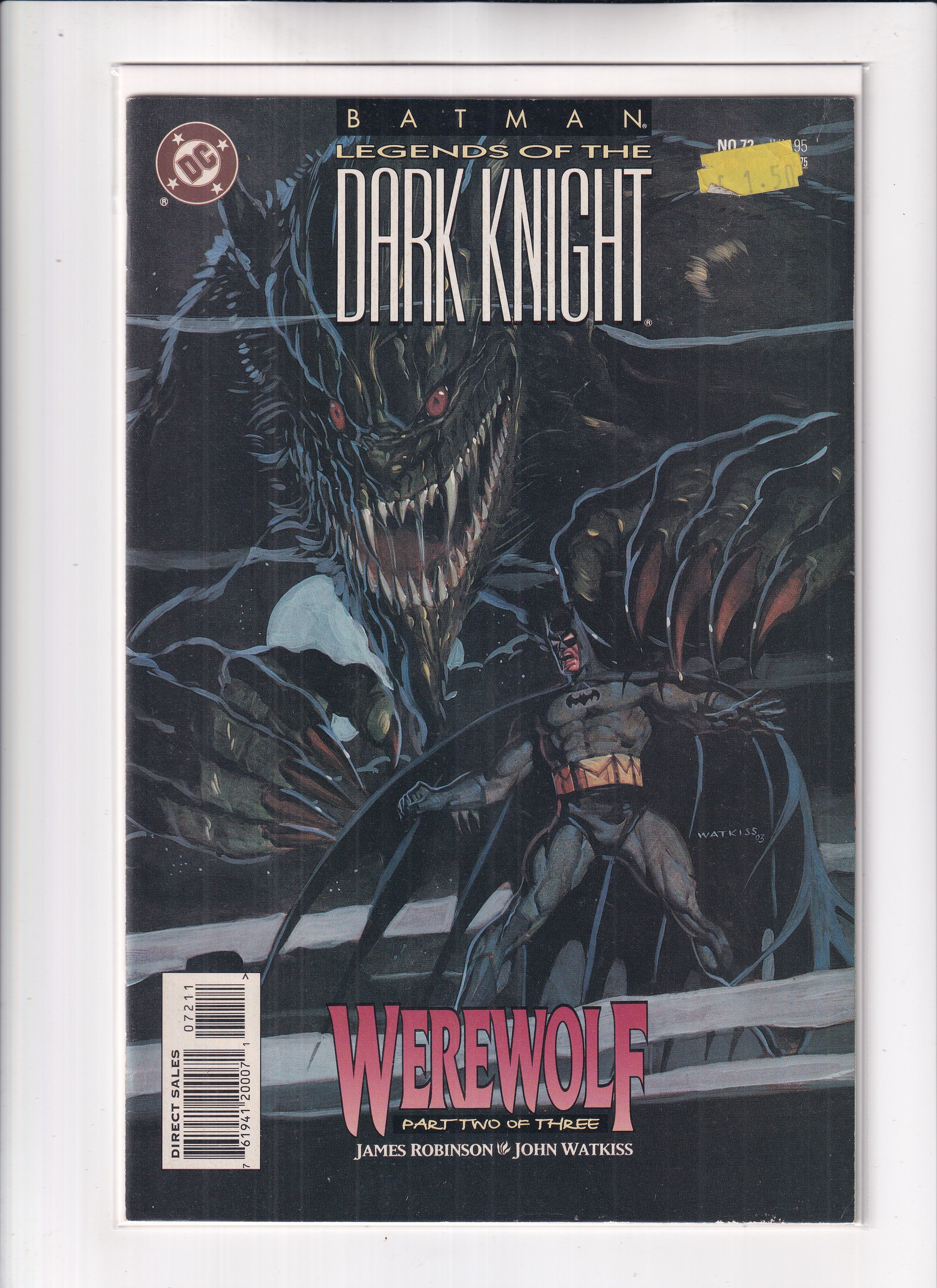 Batman Legends Of The Dark Knight #72