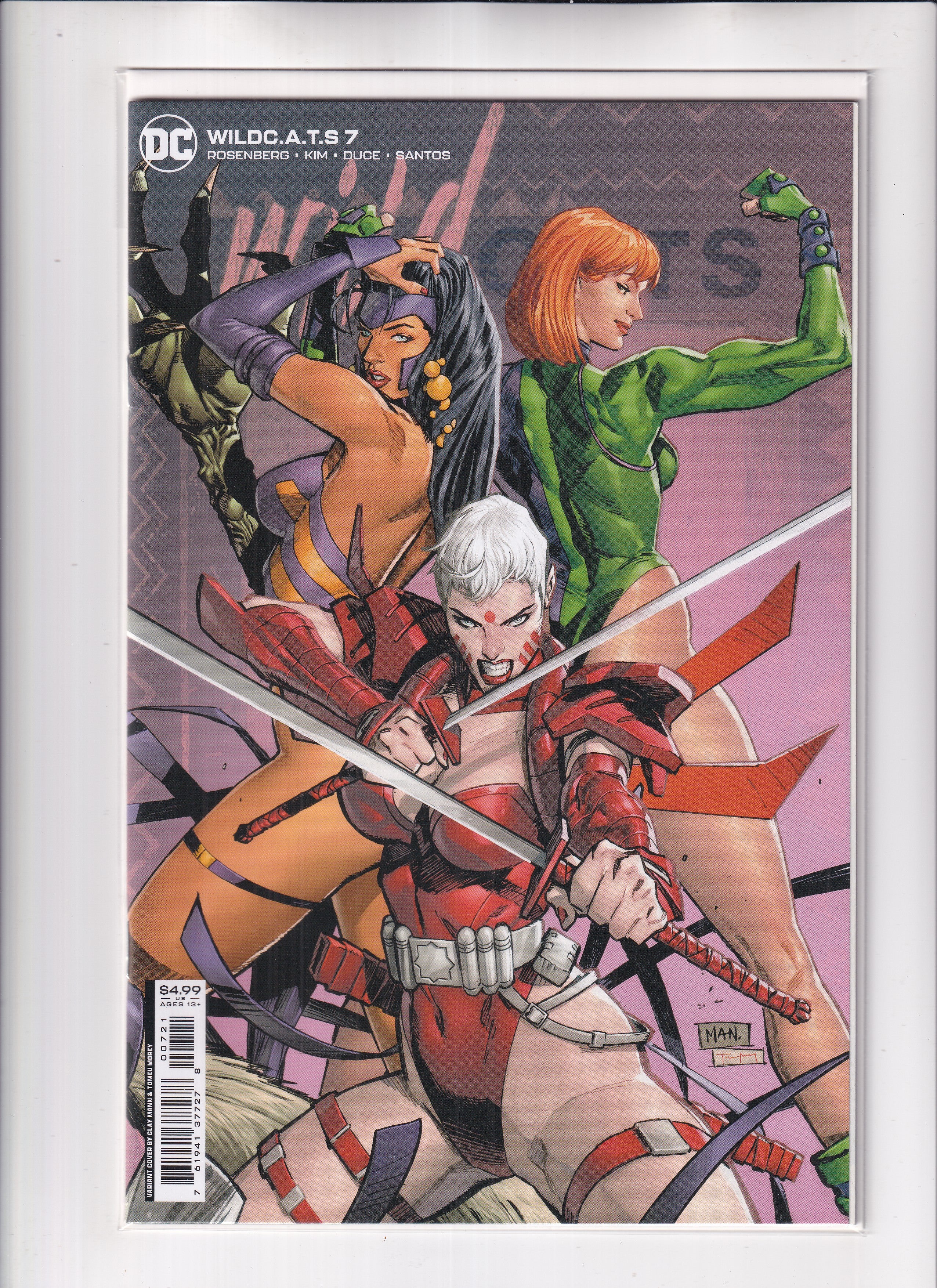 WildC.A.T.s #7 Mann Variant