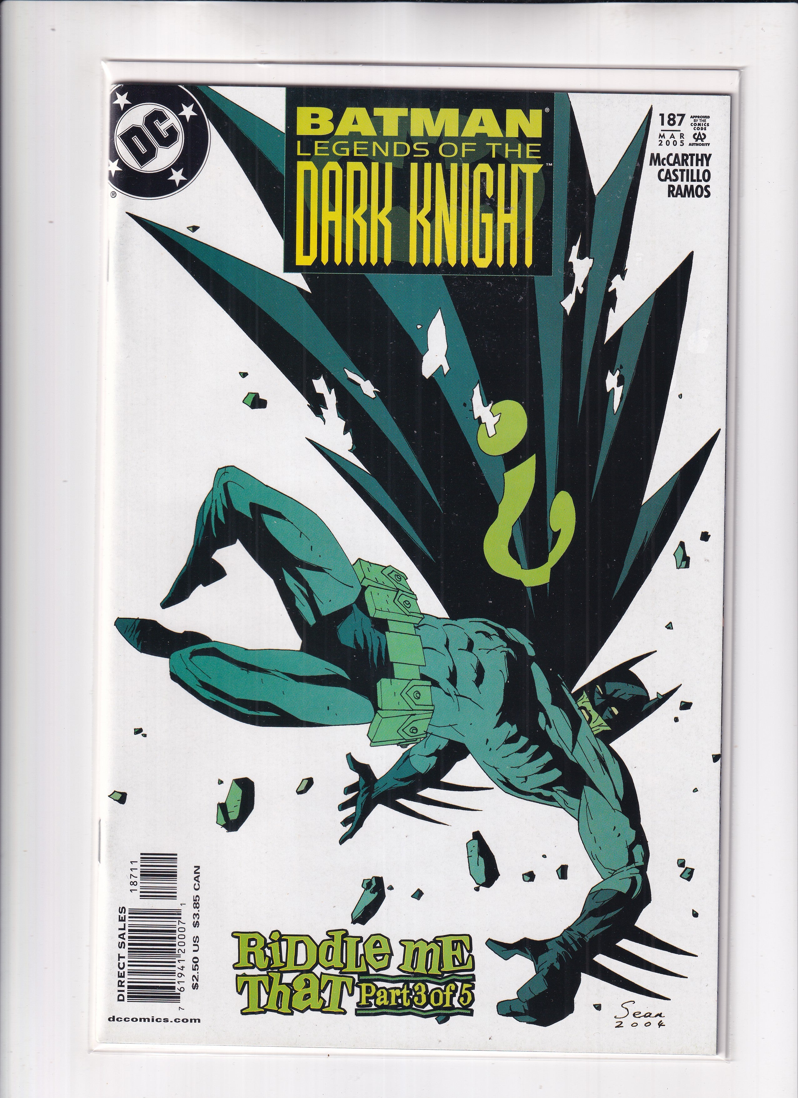 Batman Legends Of The Dark Knight #187