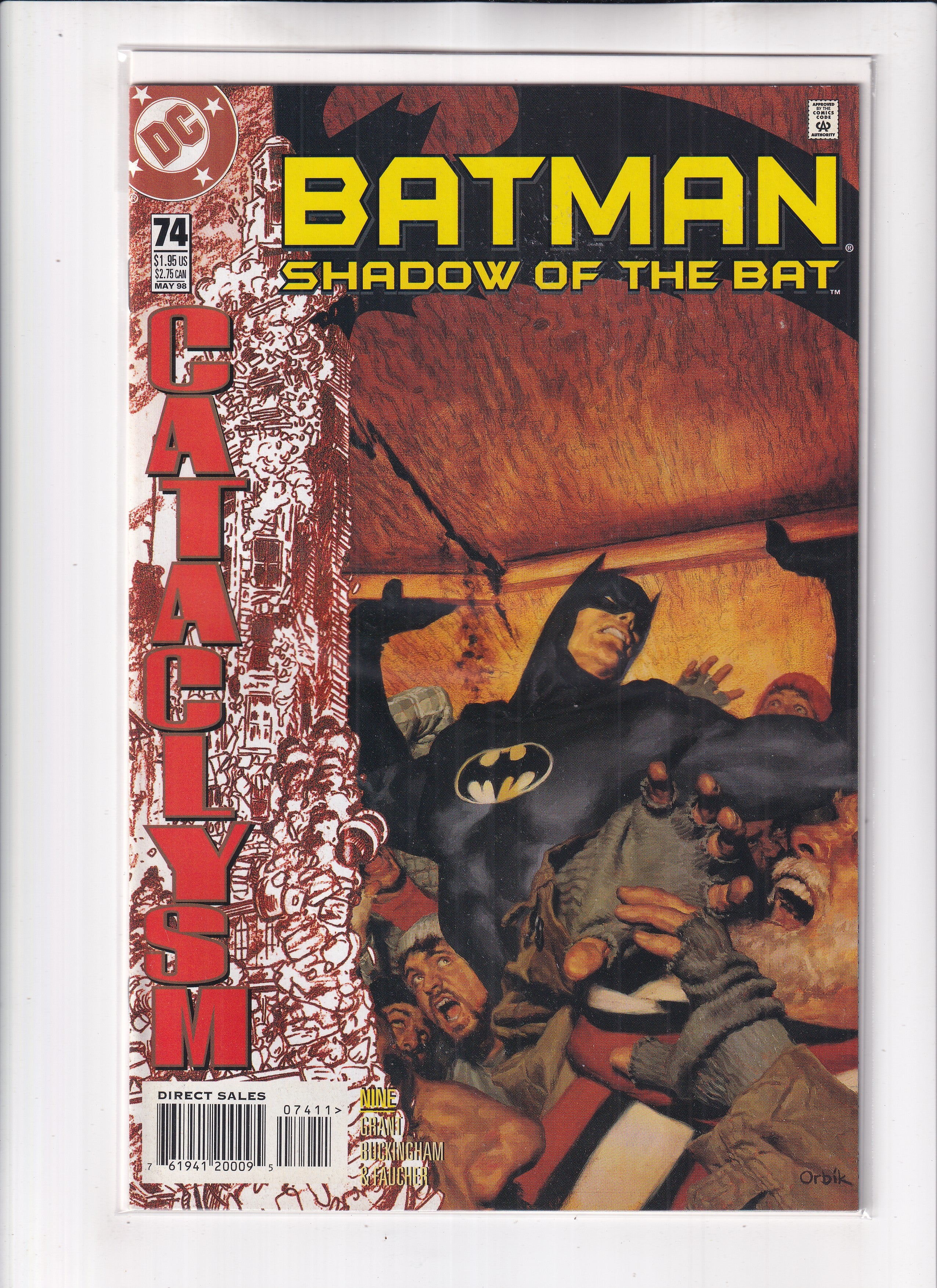 Batman Shadow Of The Bat #74