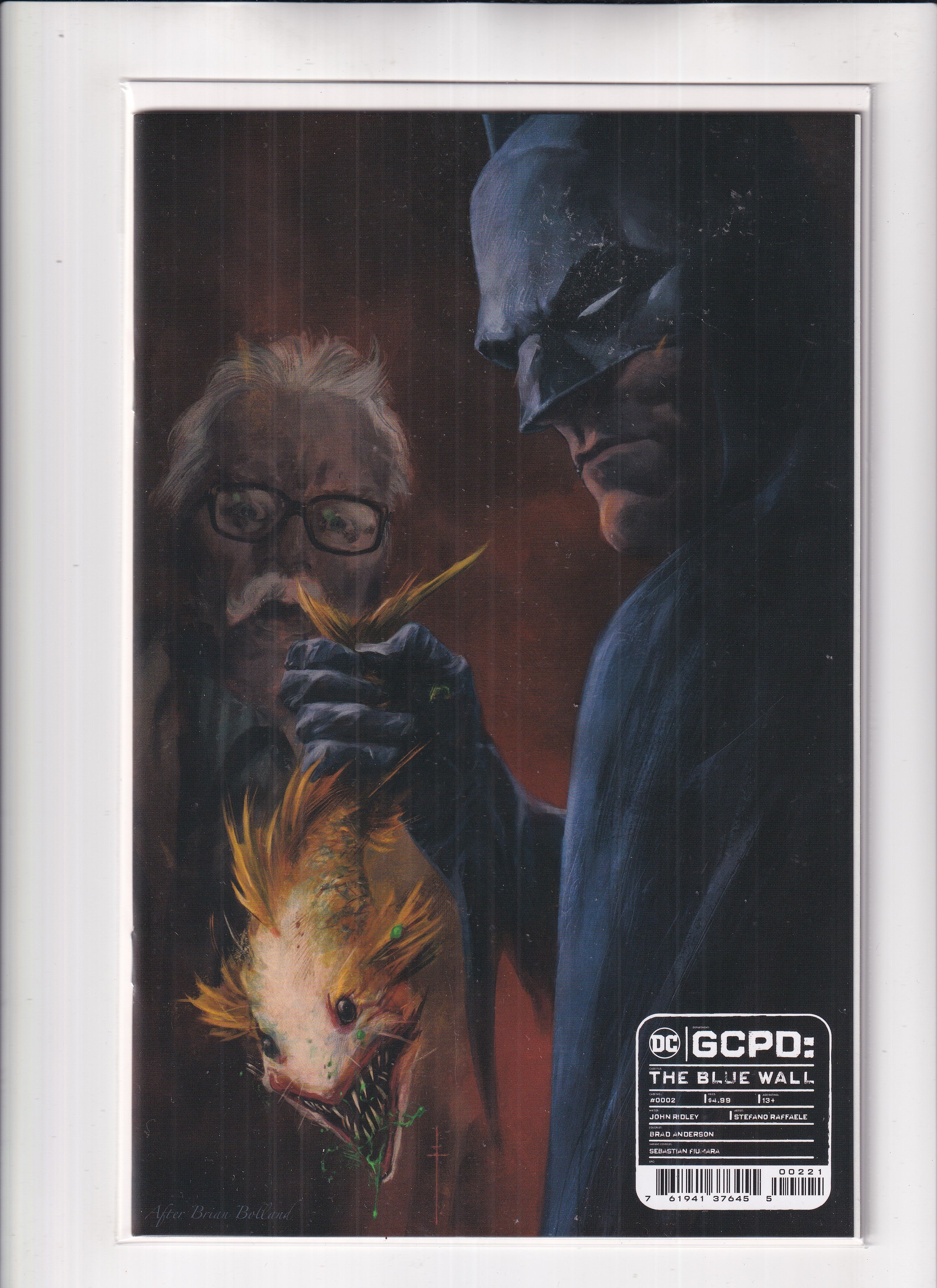 GCPD Blue Wall #2