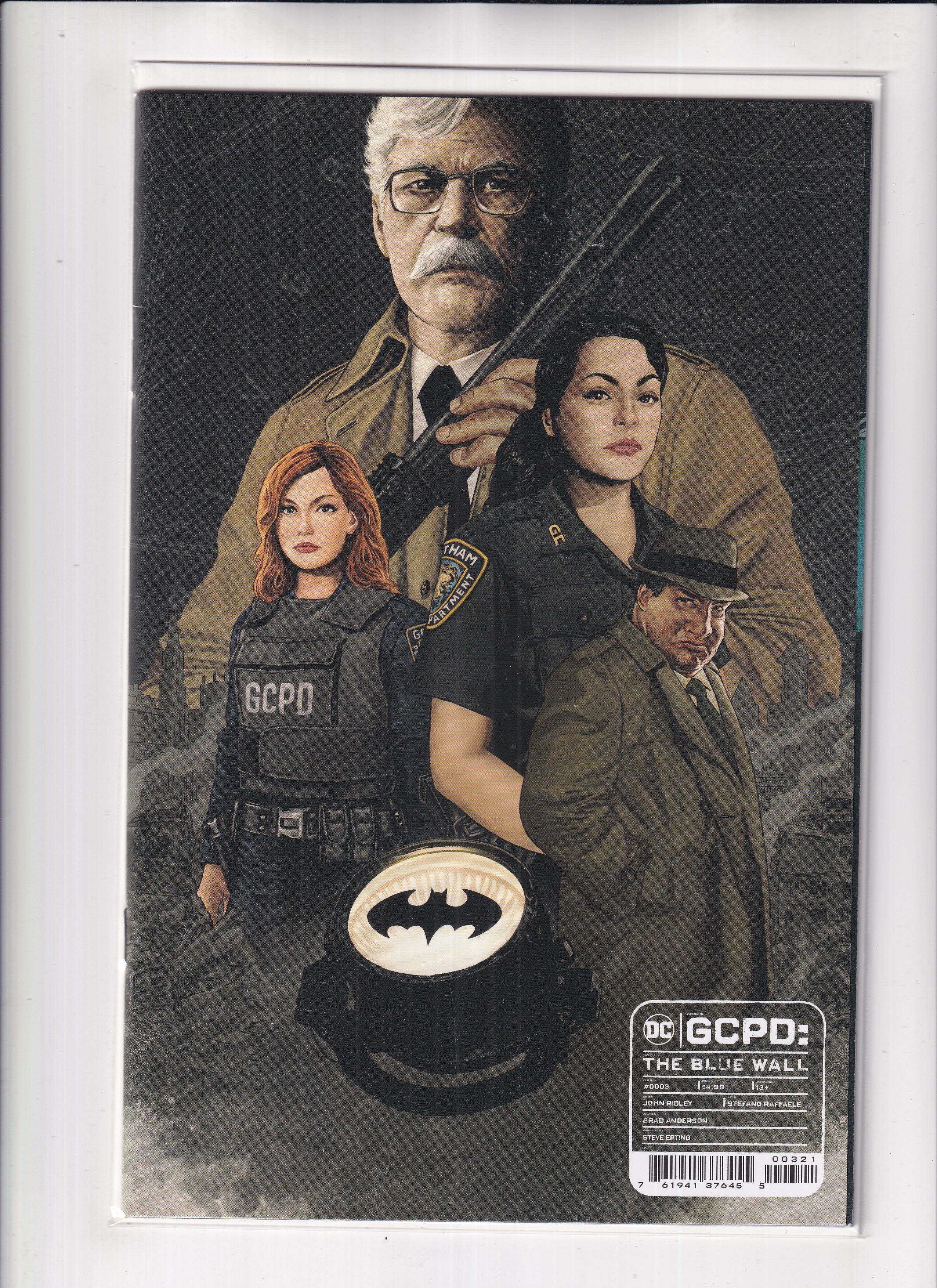 GCPD Blue Wall #3