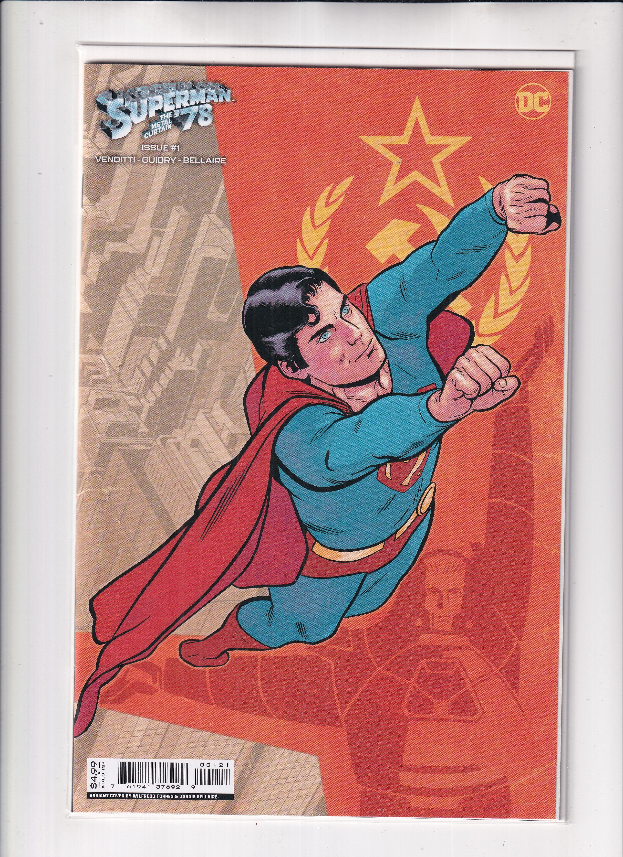 Superman '78 The Metal Curtain #1 Torress Variant