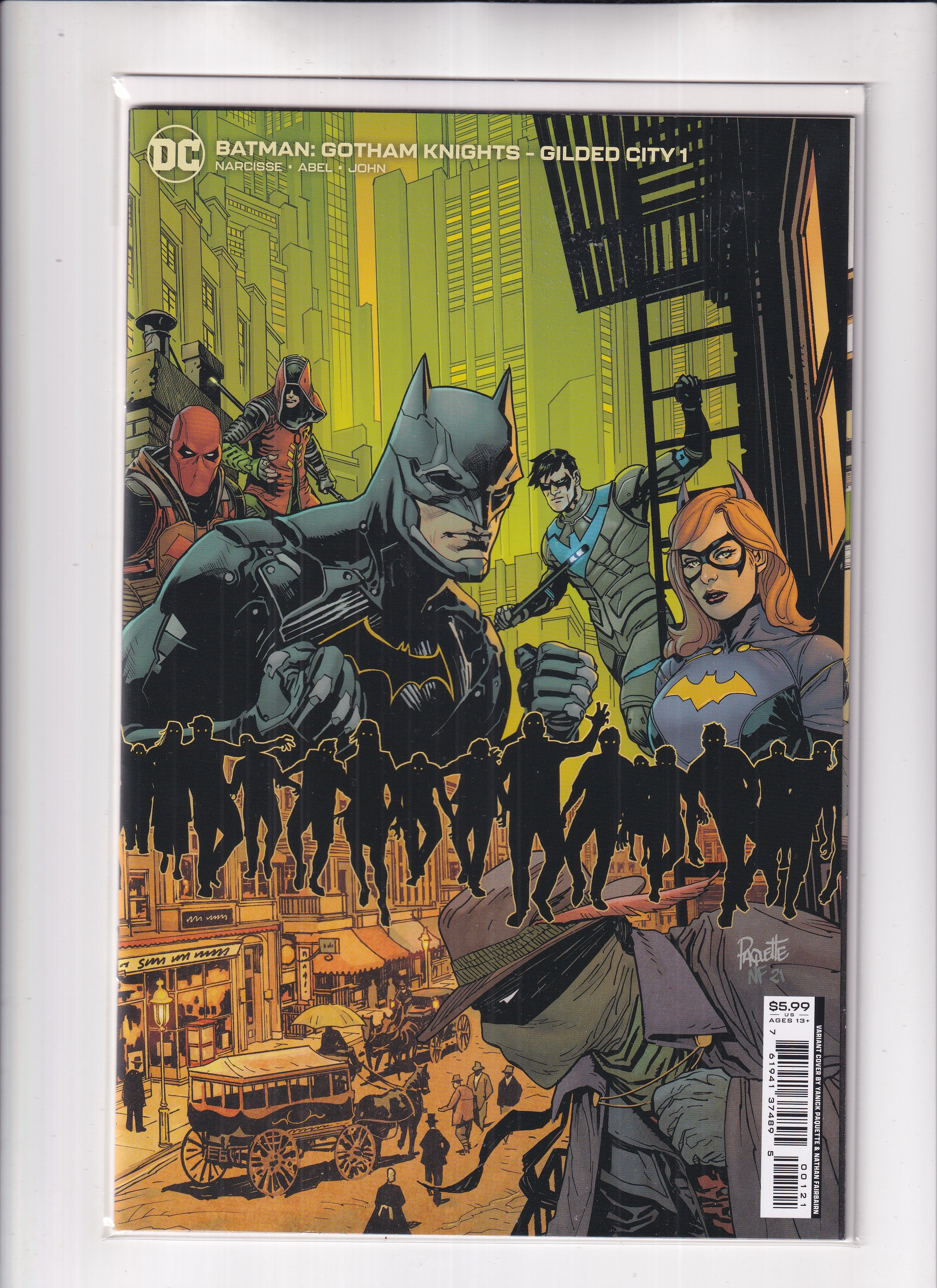 Batman Gotham Knights Gilded City #1 Variant