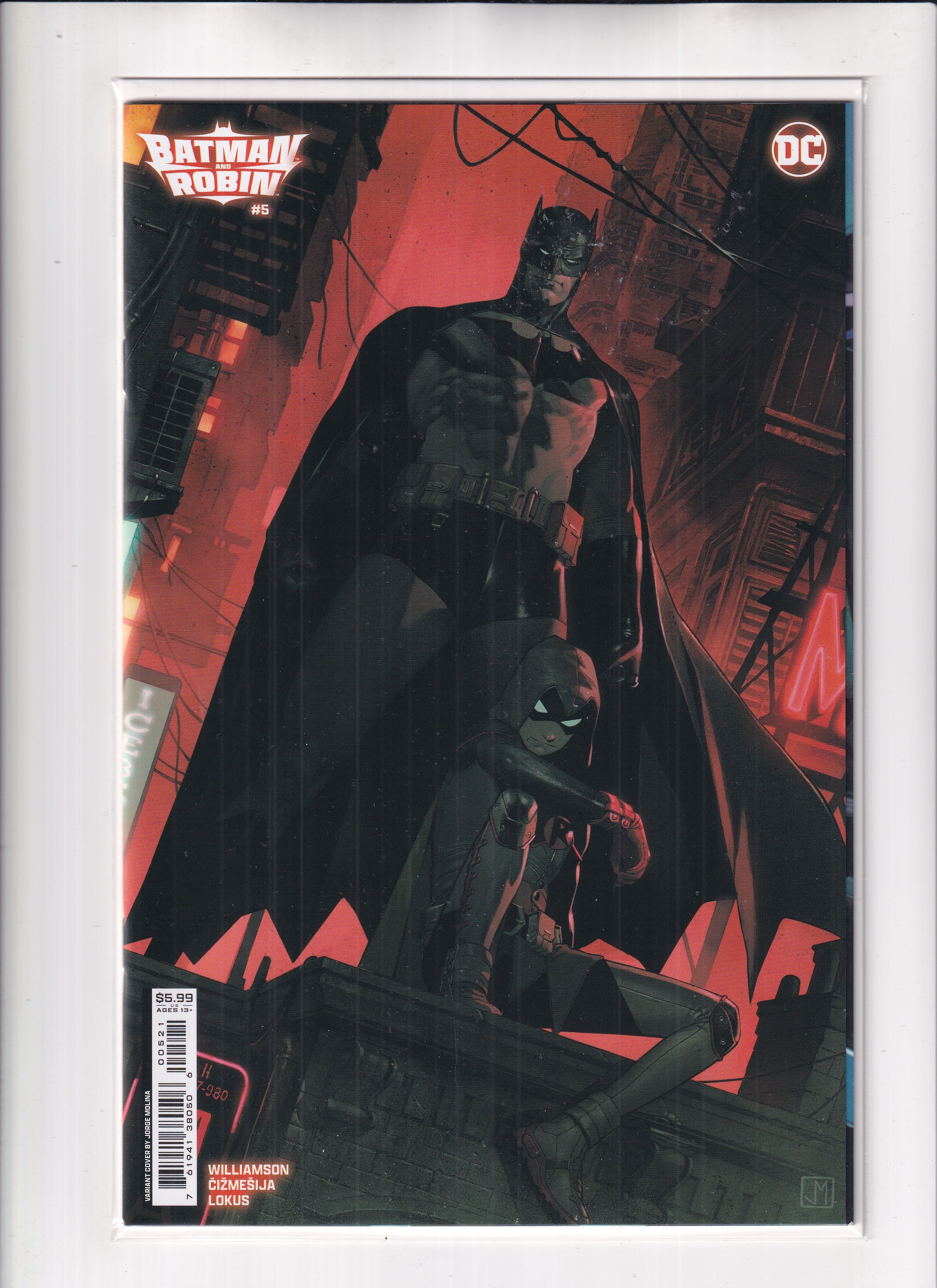 Batman And Robin #5 Molina Variant