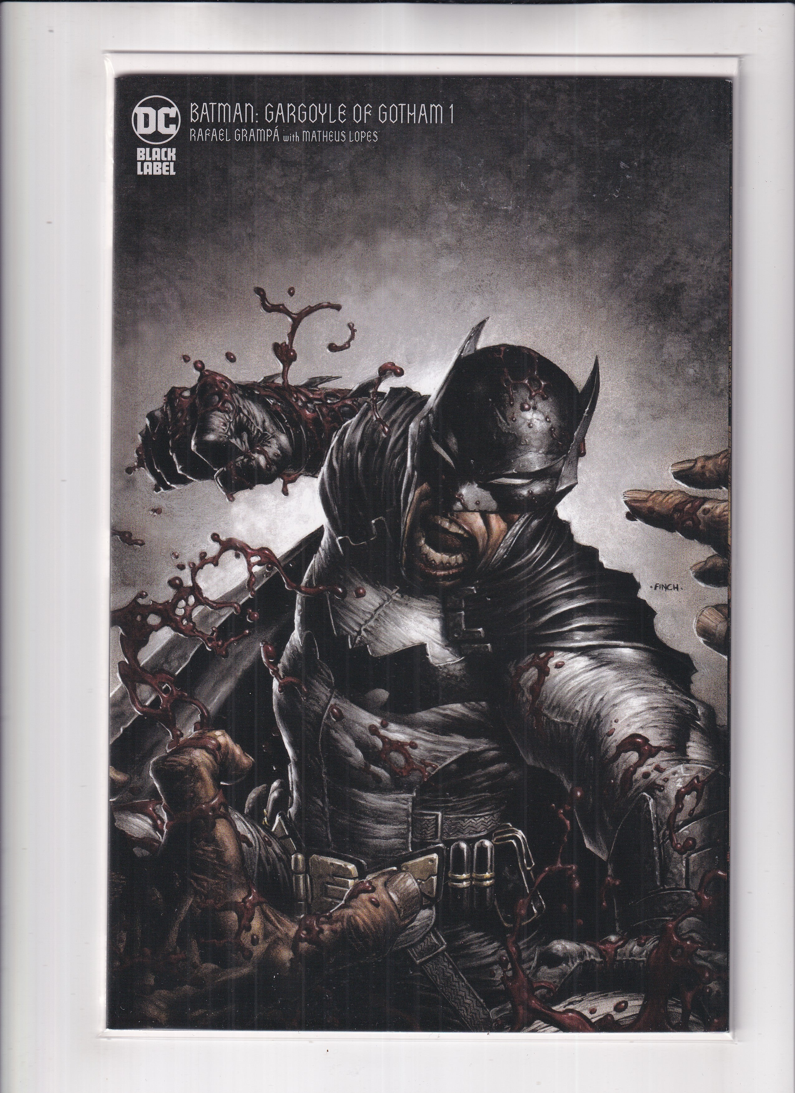 Batman Gargoyle of Gotham #1 Finch Variant