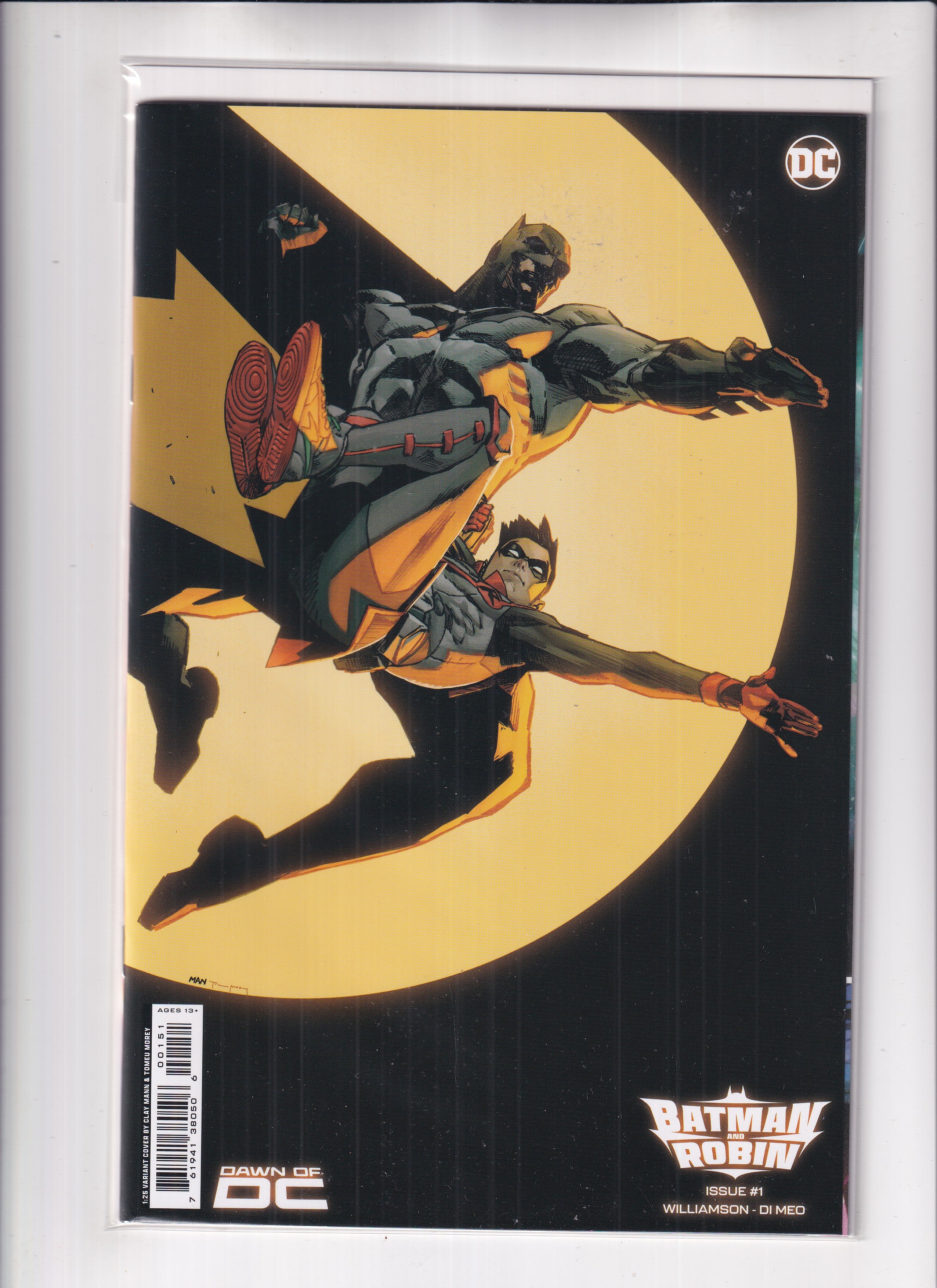 Batman And Robin #1 1:25 Mann Variant