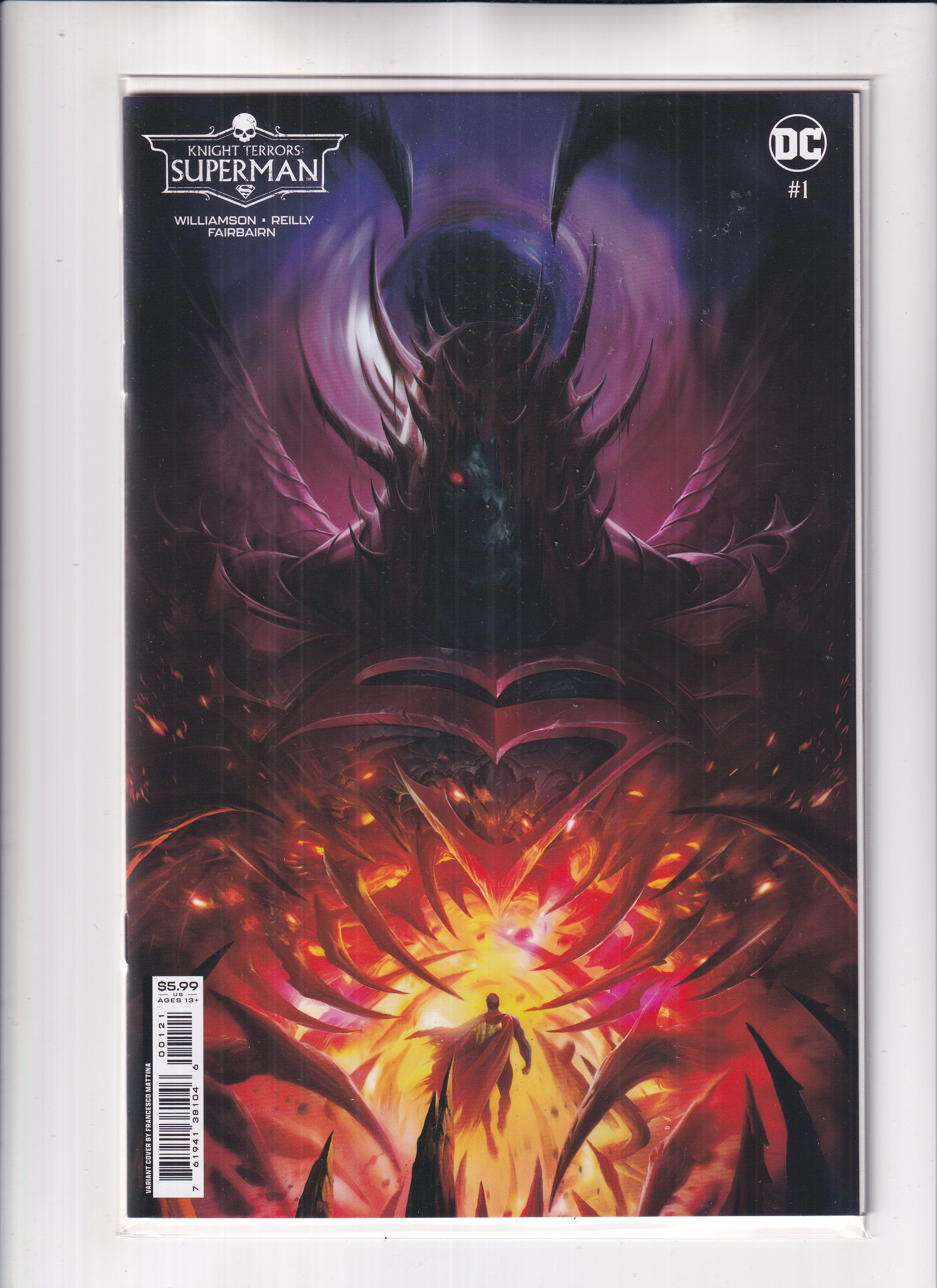 Knight Terrors Superman #1 Mattina Variant