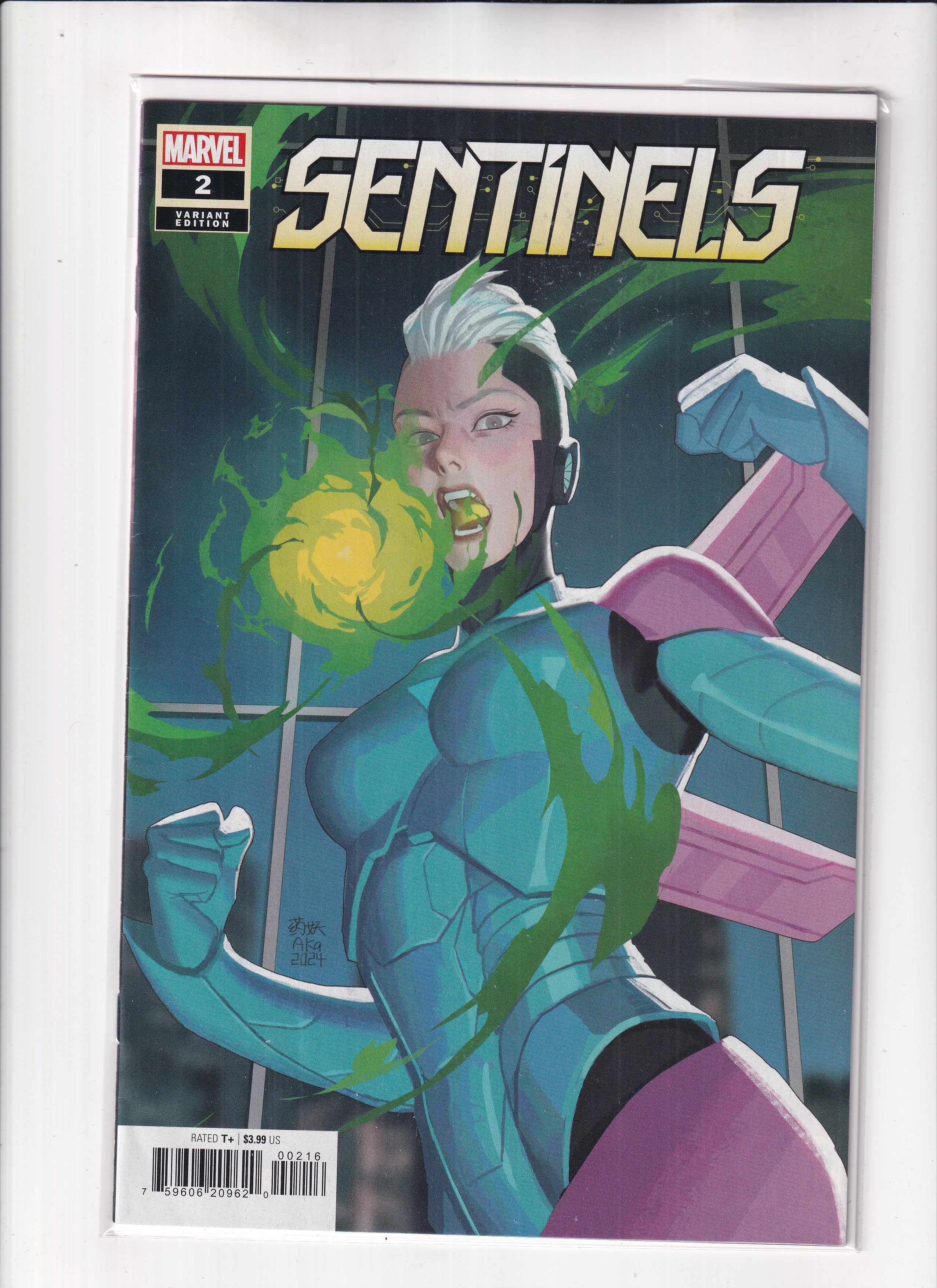 Sentinels #2 1:25 Aka Variant