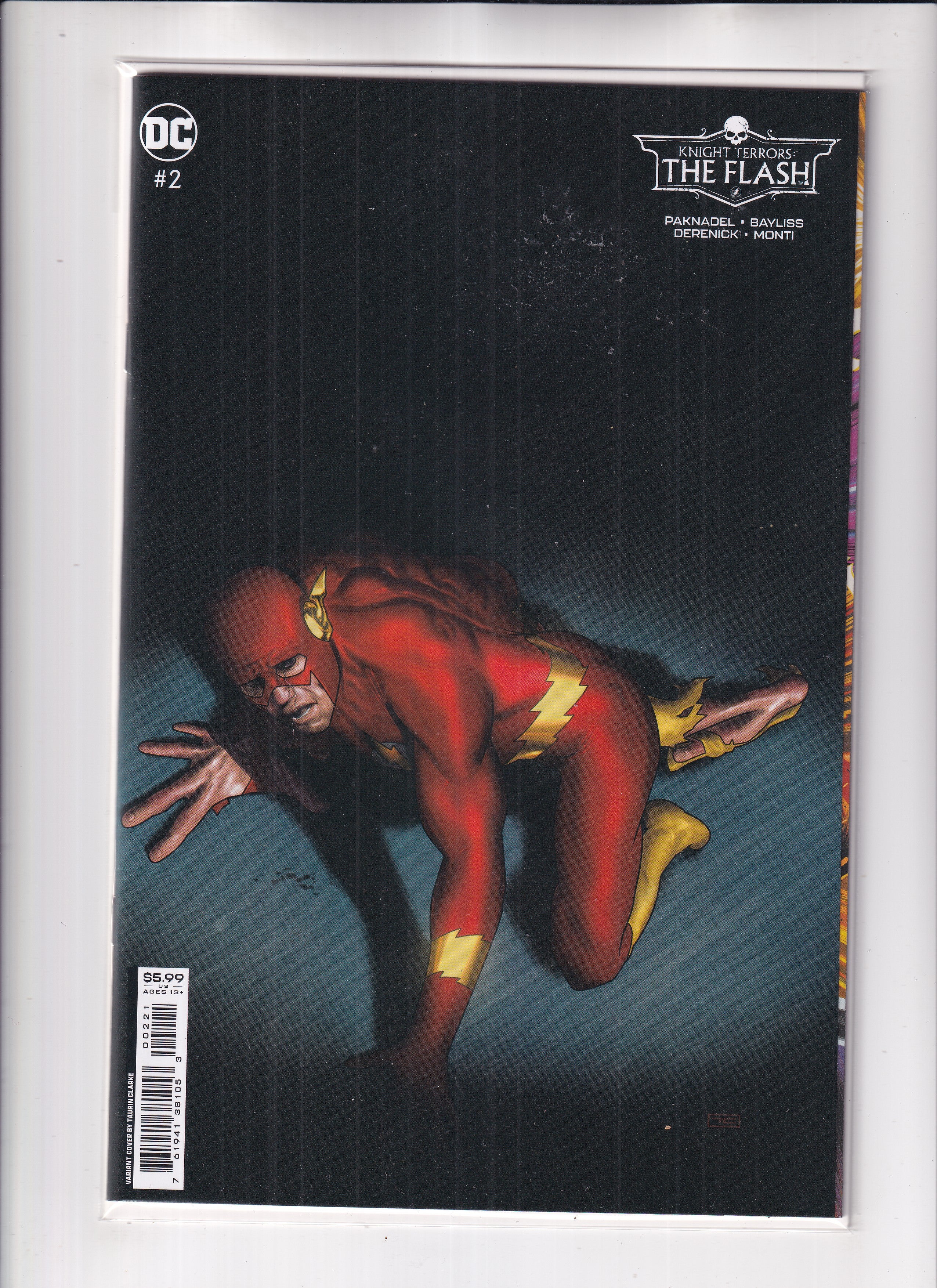 Knight Terrors Flash #2 Taurin Variant