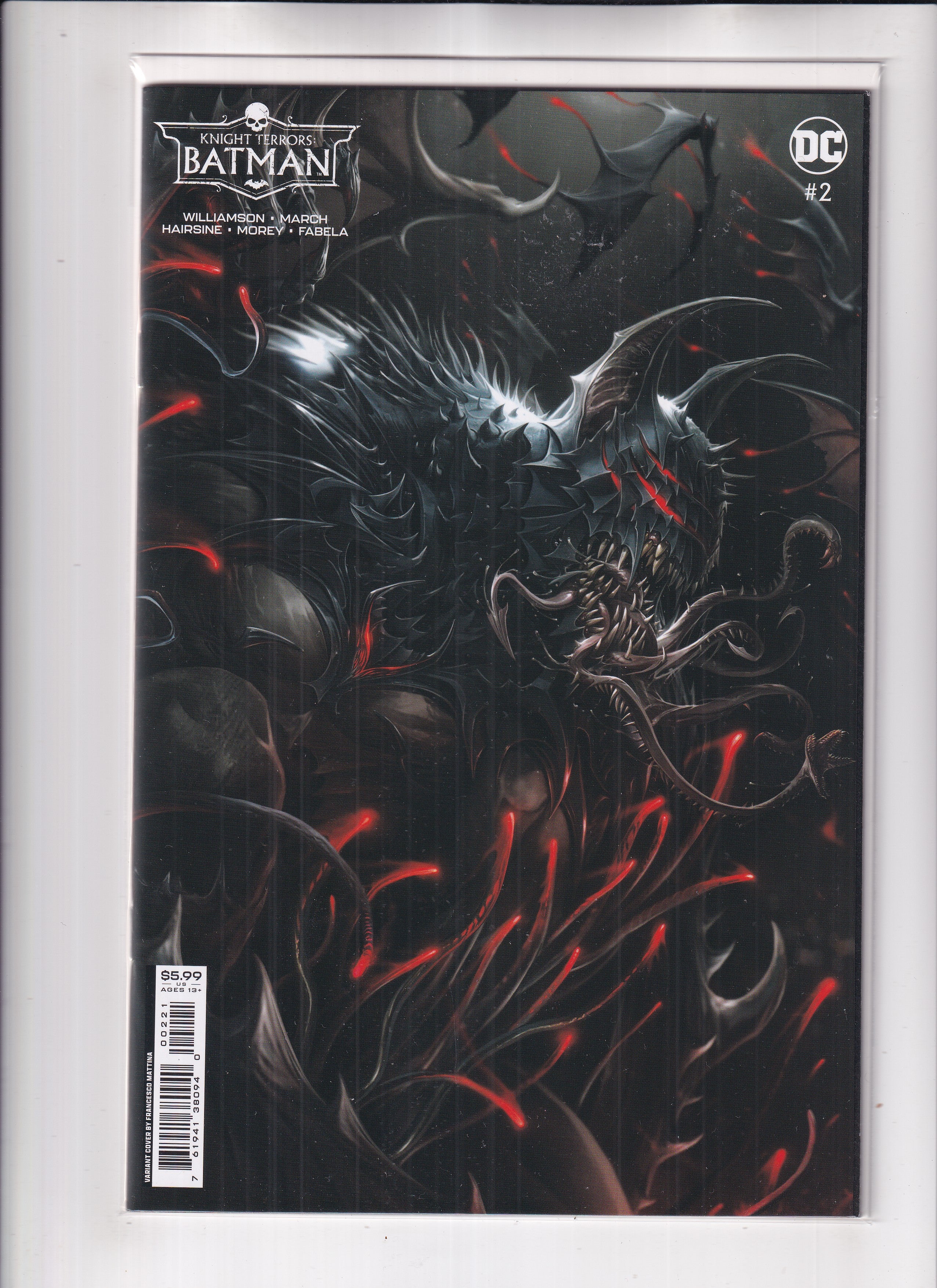 Knight Terrors Batman #2 Mattina Variant