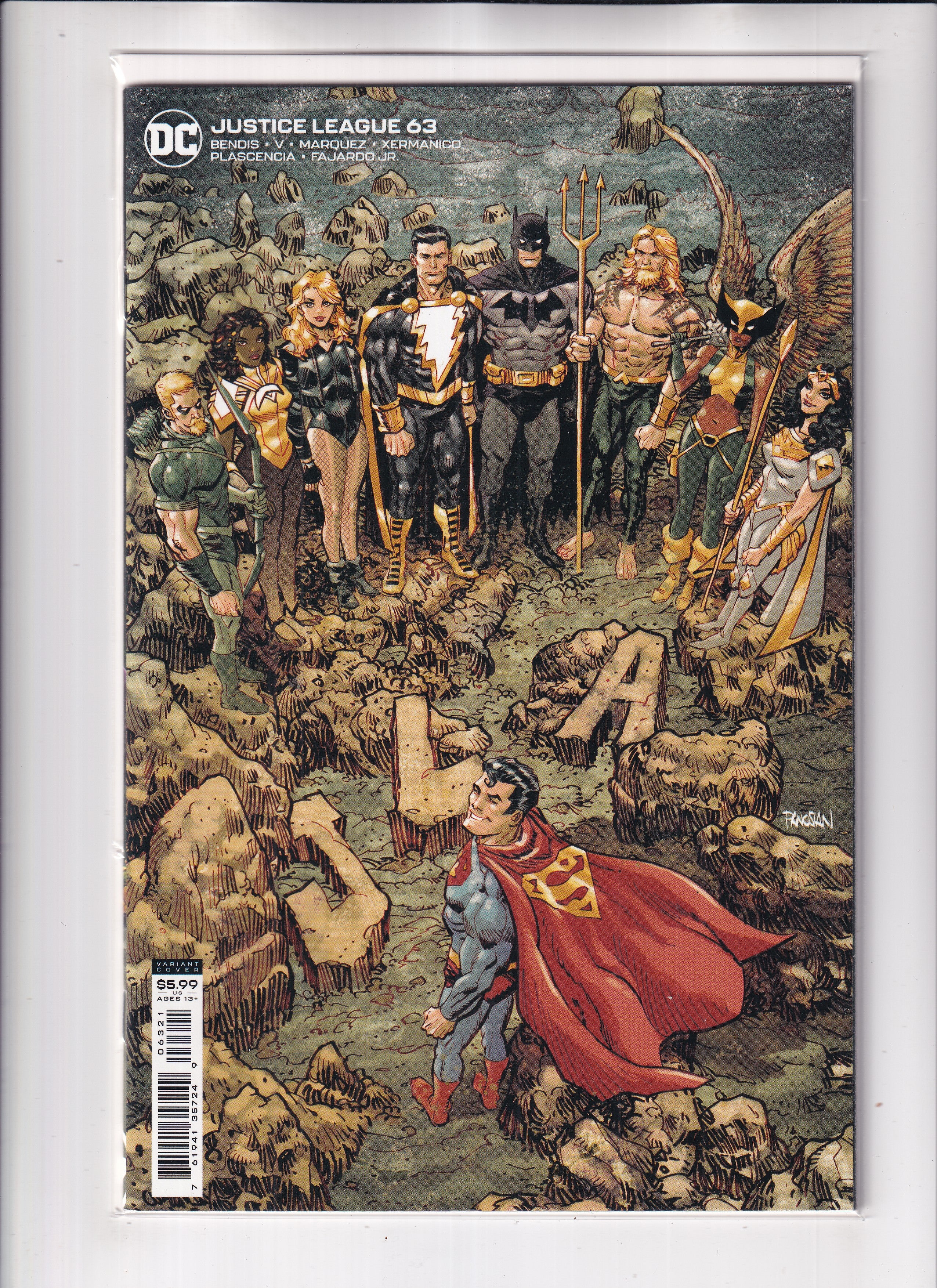 Justice League #63 Panosian Variant