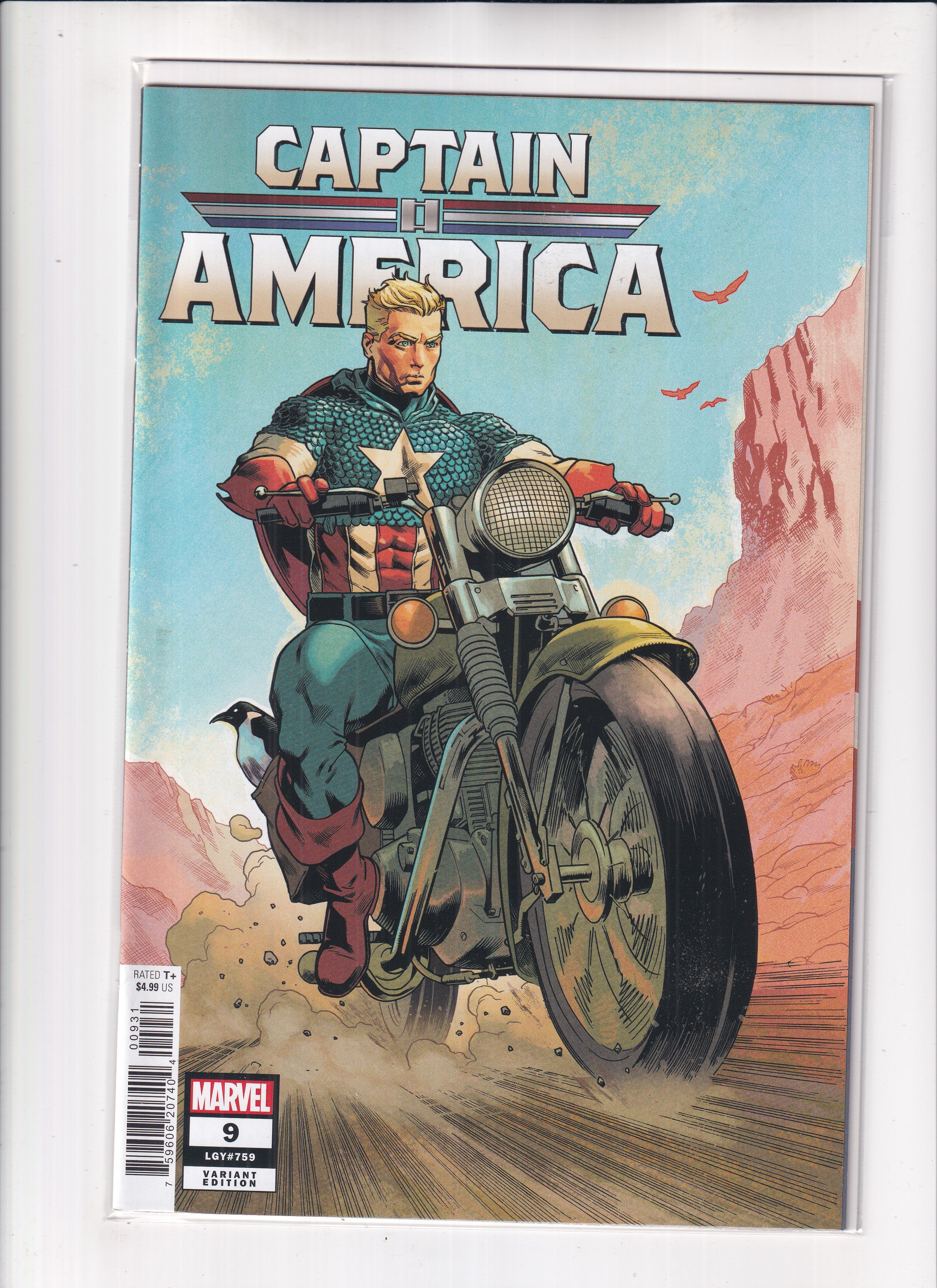 Captain America #9 Hawthorne Variant