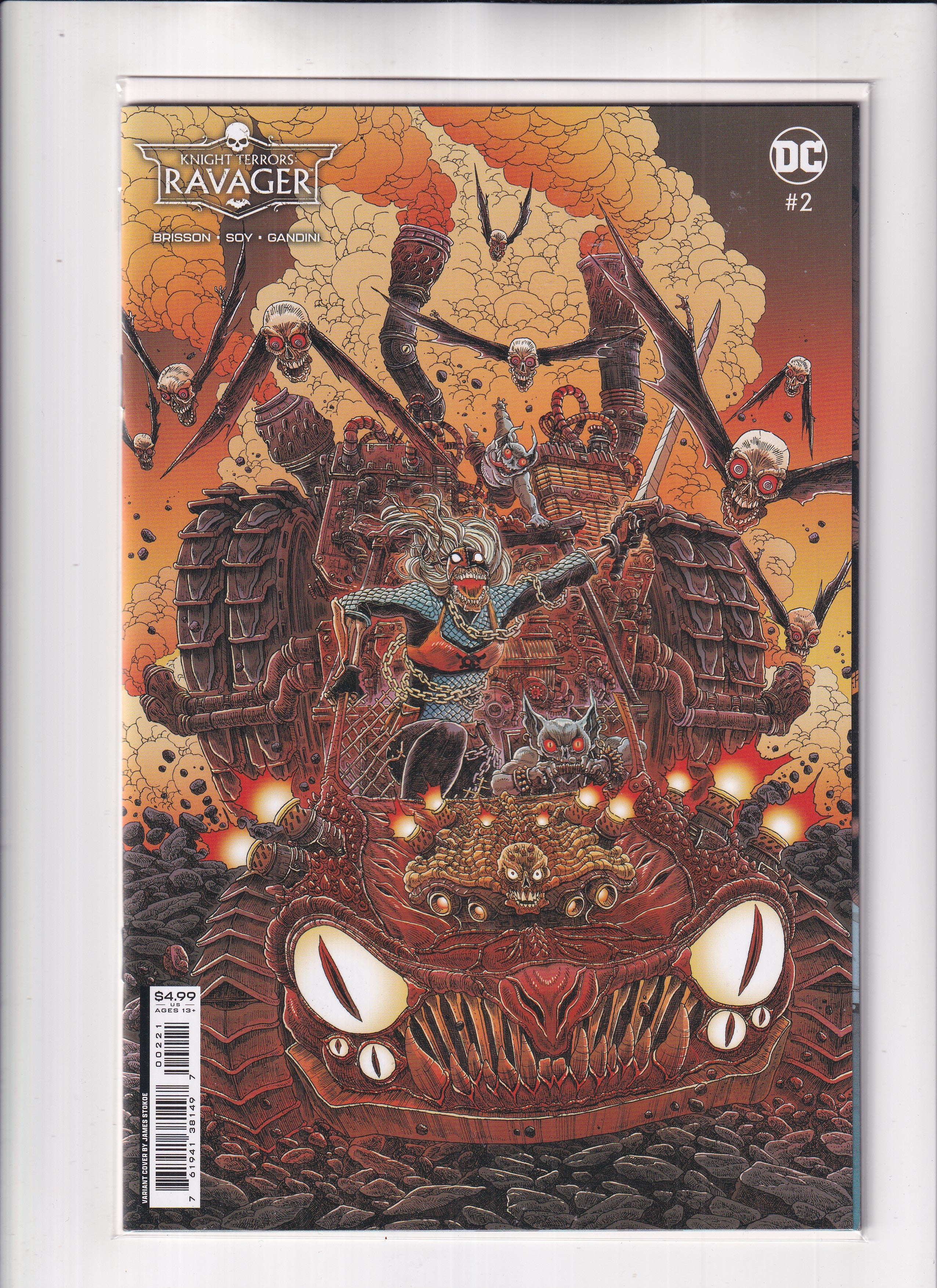 Knight Terrors Ravager #2 Stokoe Variant