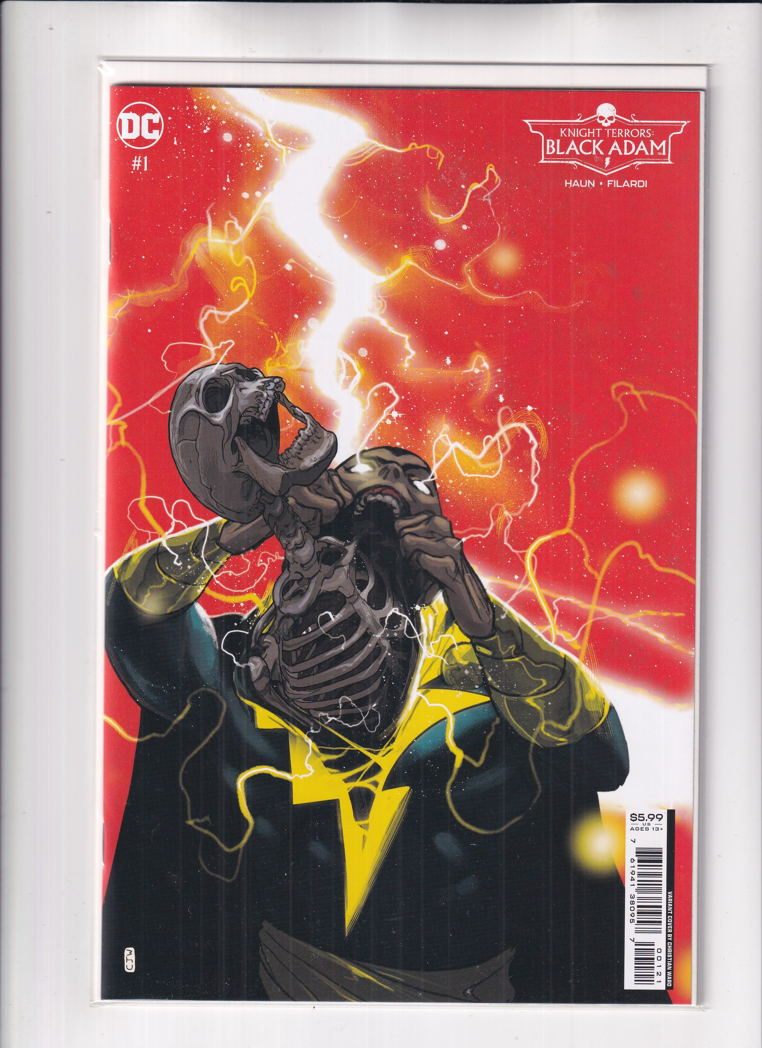 Knight Terrors Black Adam #1 Ward Variant