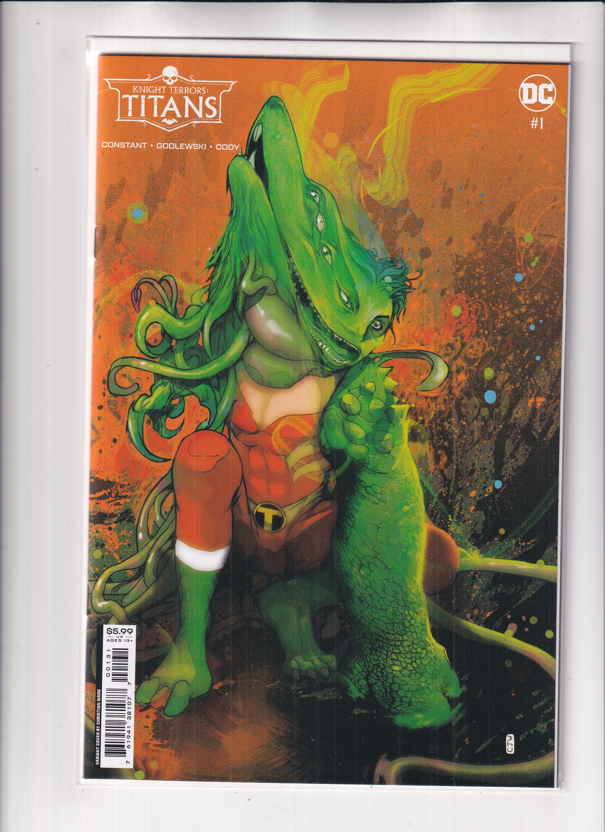 Knight Terrors Titans #1 Ward Variant