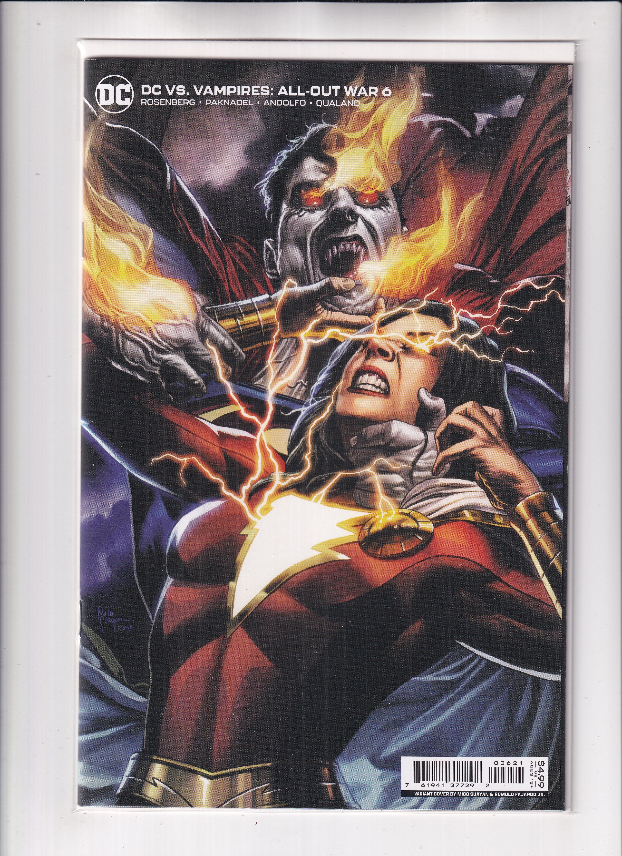 DC vs. Vampires All-Out War #6 Suayan Variant