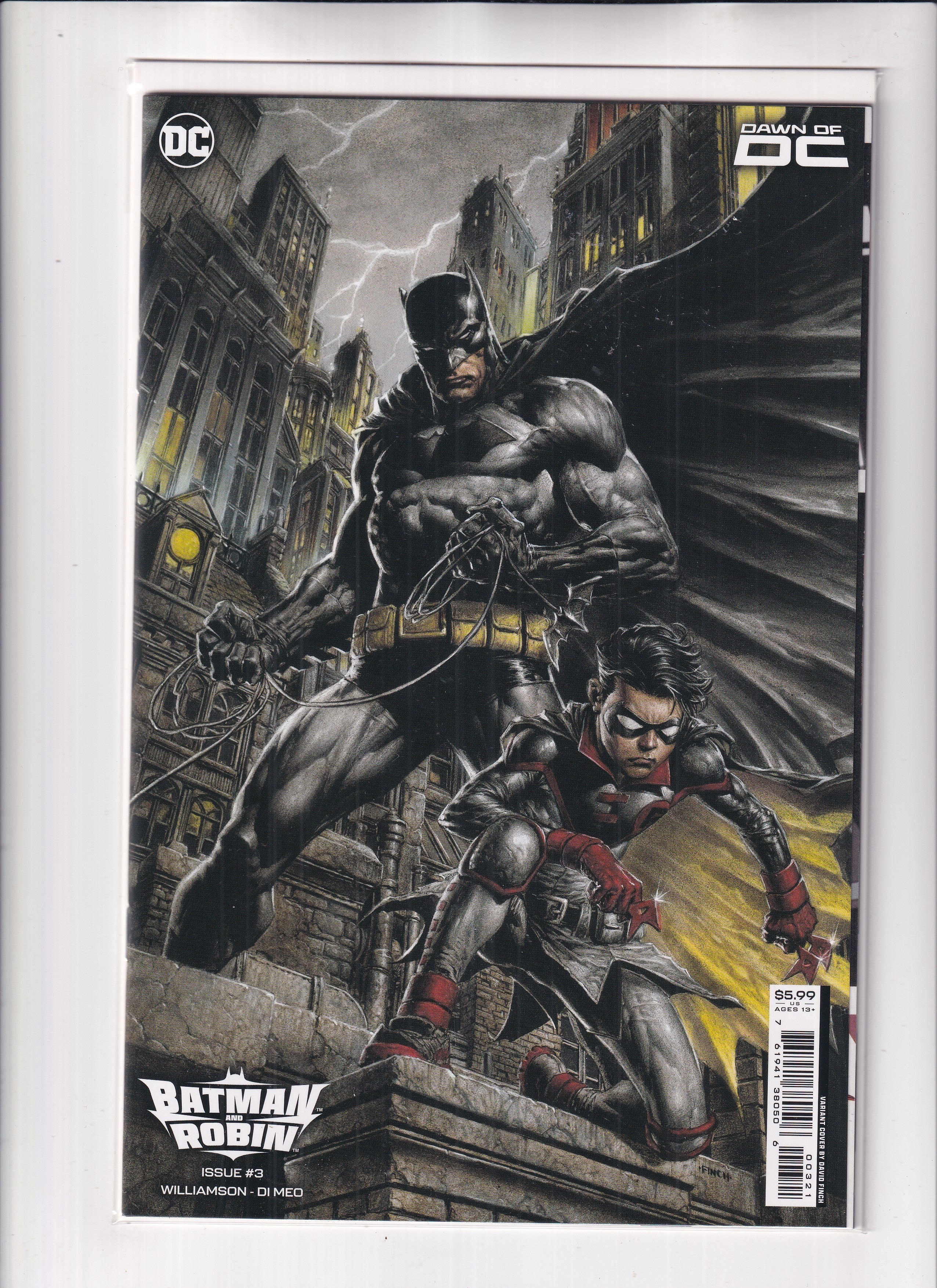Batman And Robin #3 Finch Variant
