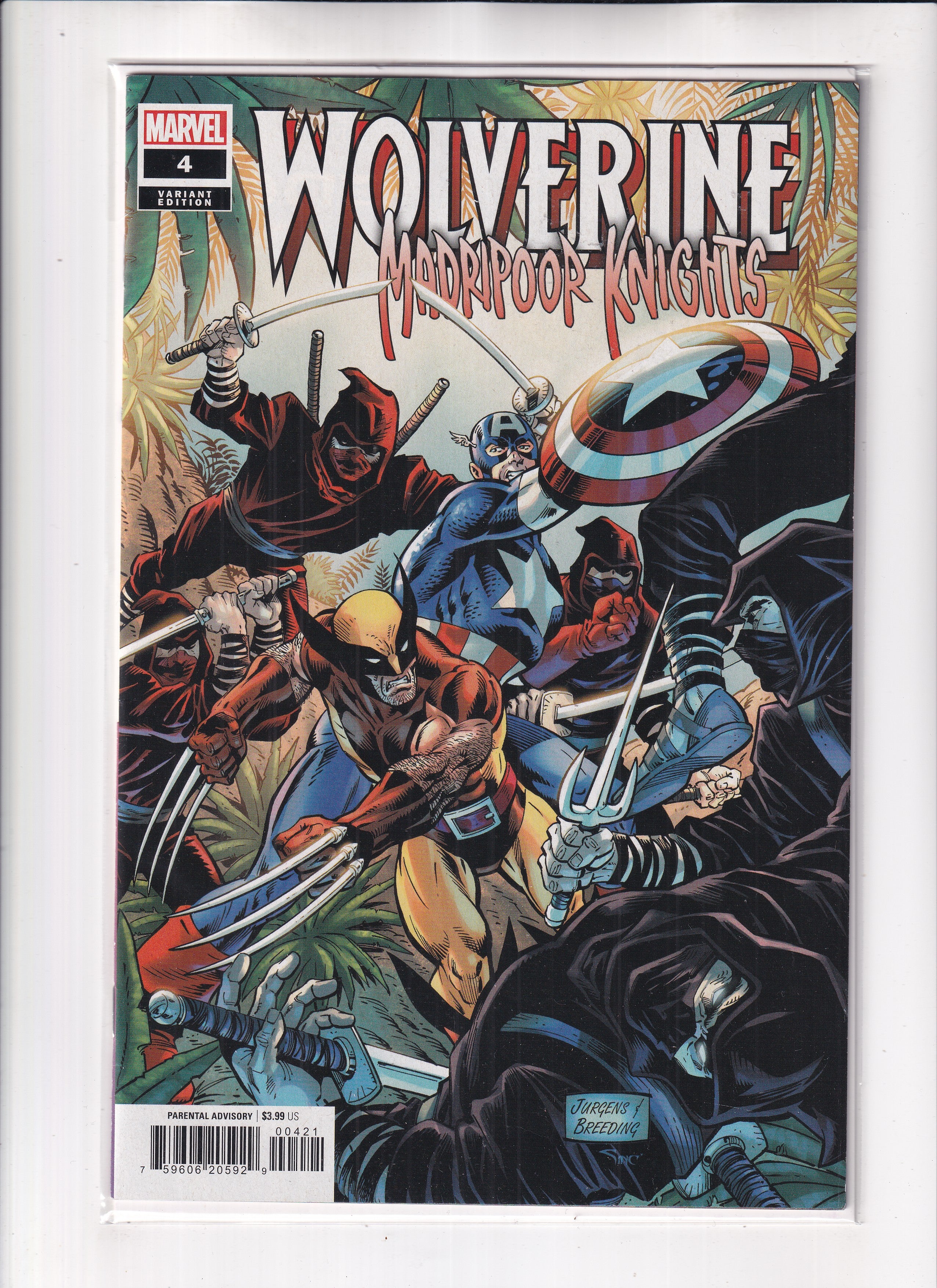 Wolverine Madripoor Knights #4 Variant