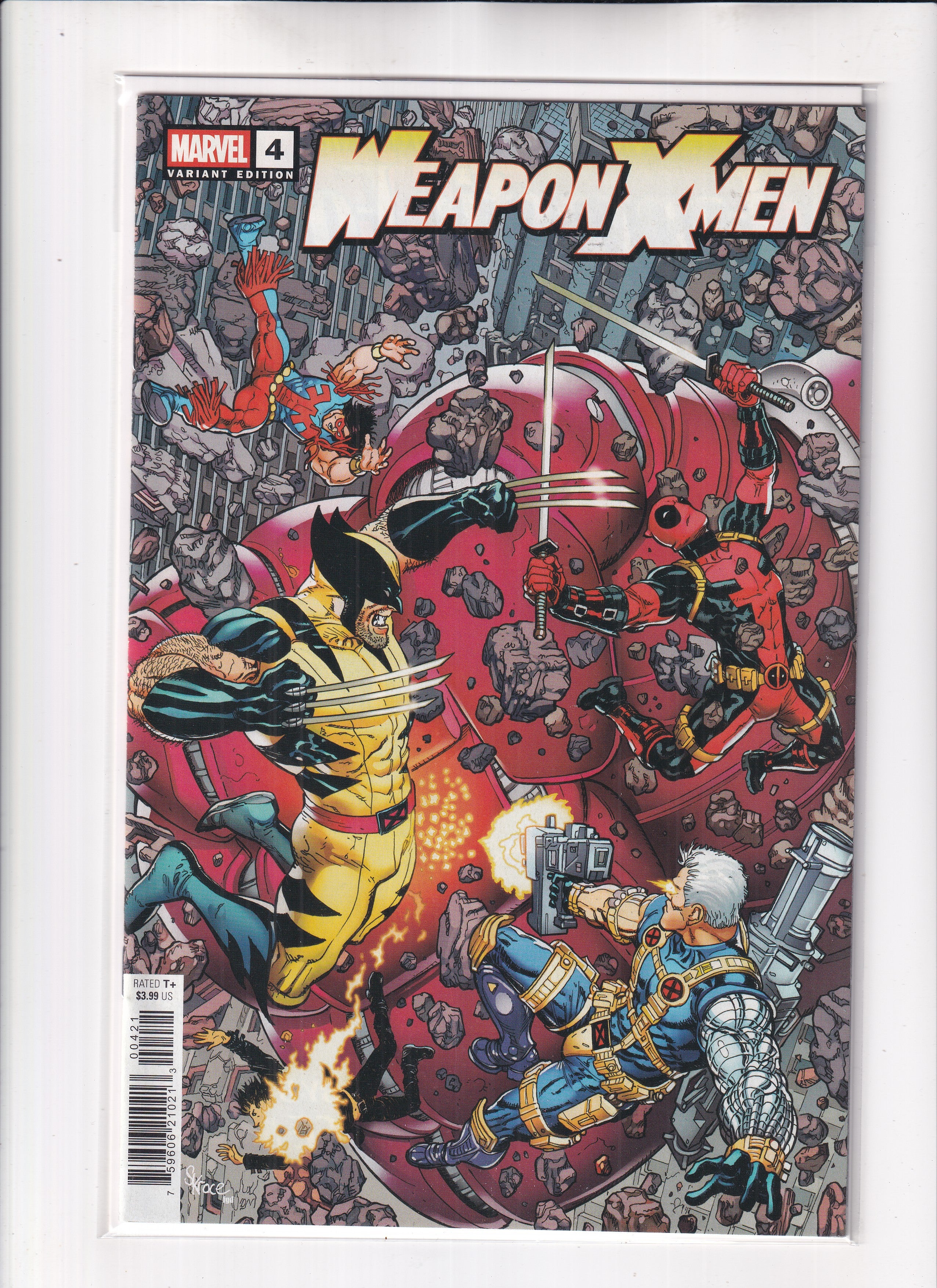 Weapon X-Men #4 Variant