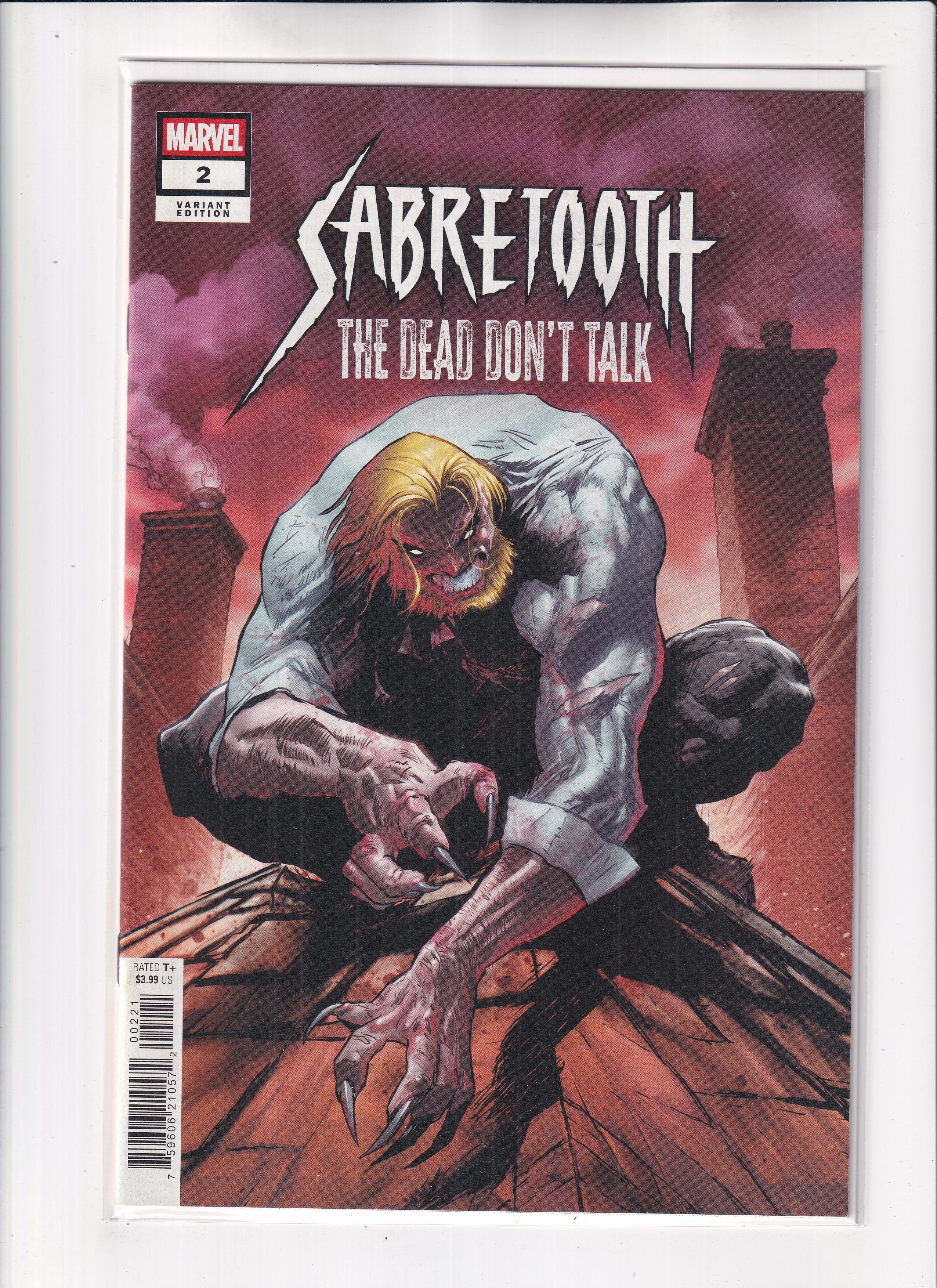 Sabretooth The Dead Don’t Talk #2 Pollina Variant