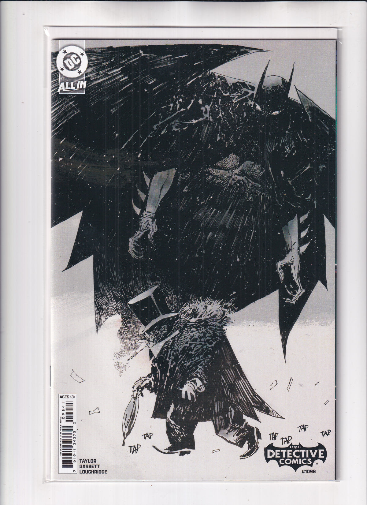 Detective Comics #1098 1:25 Wood Variant