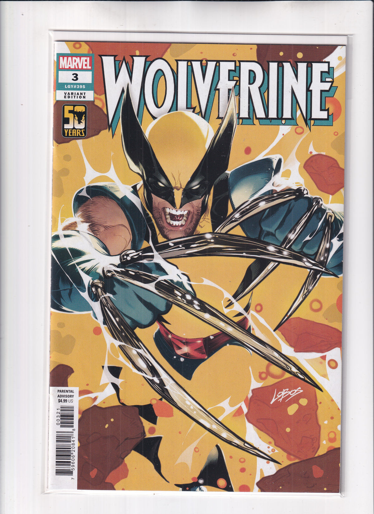 Wolverine #3 Lobos Variant