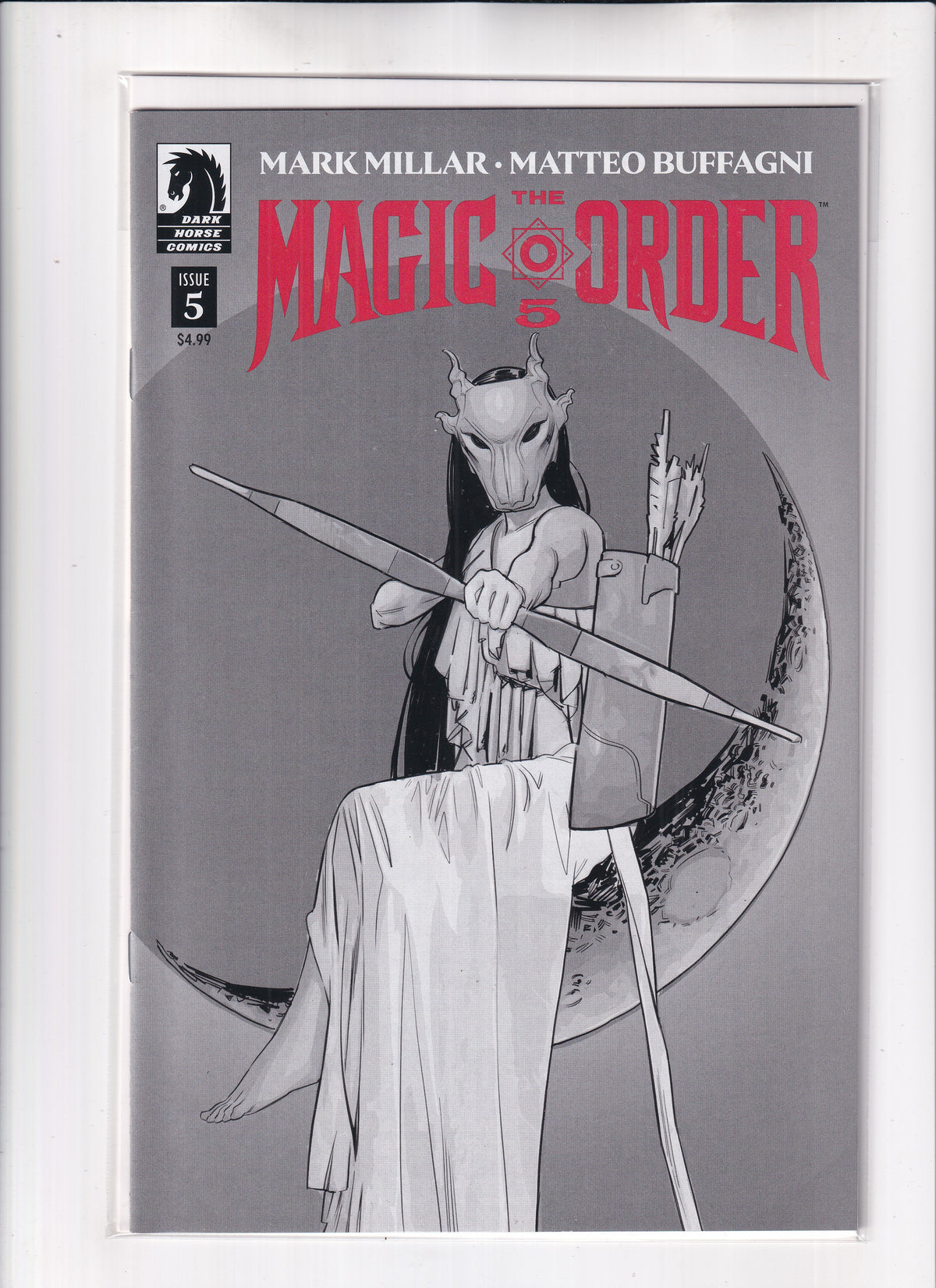 Magic Order 5 #5 B & W Variant